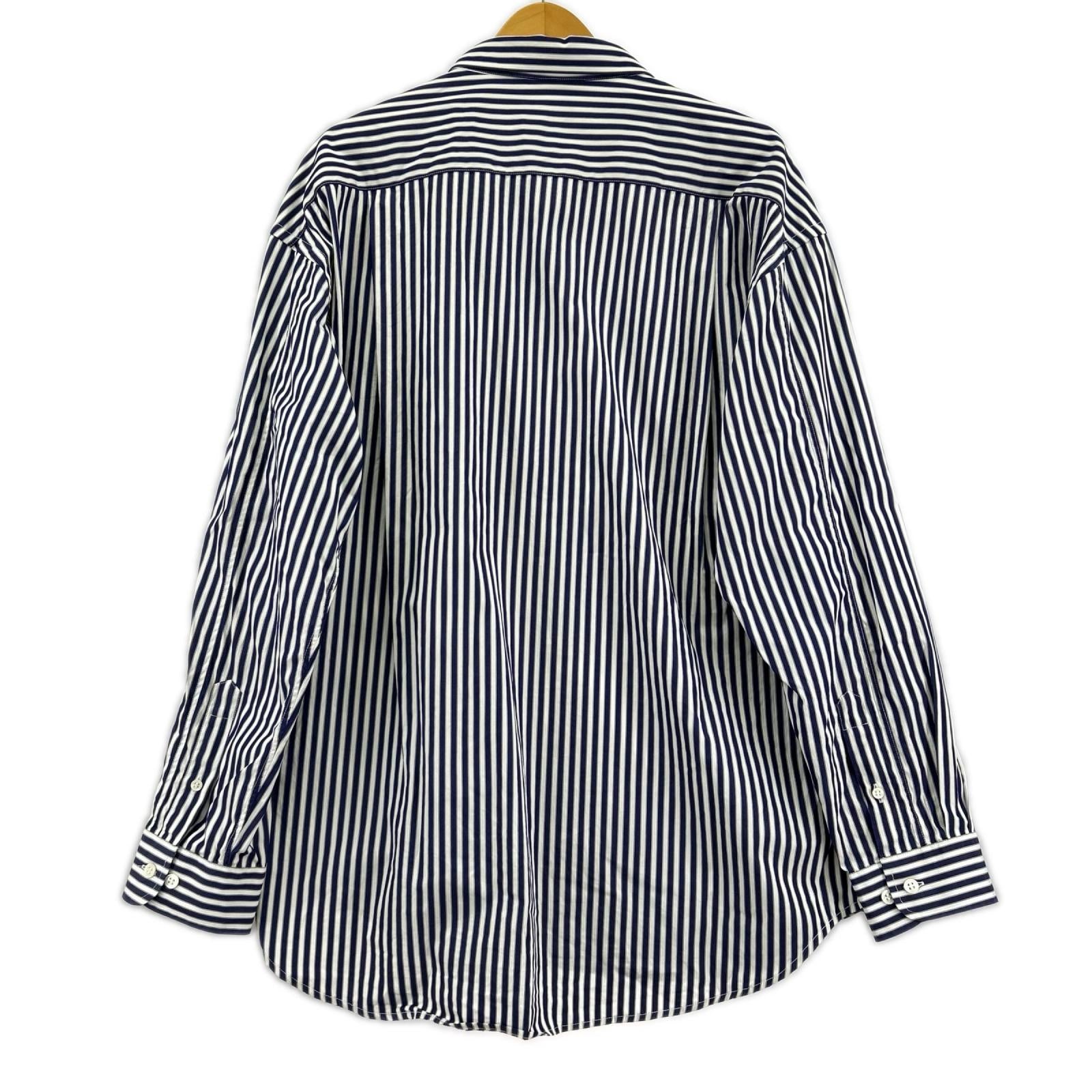 長袖シャツ 別注THOMAS MASON ストライプ柄シャツ　M M