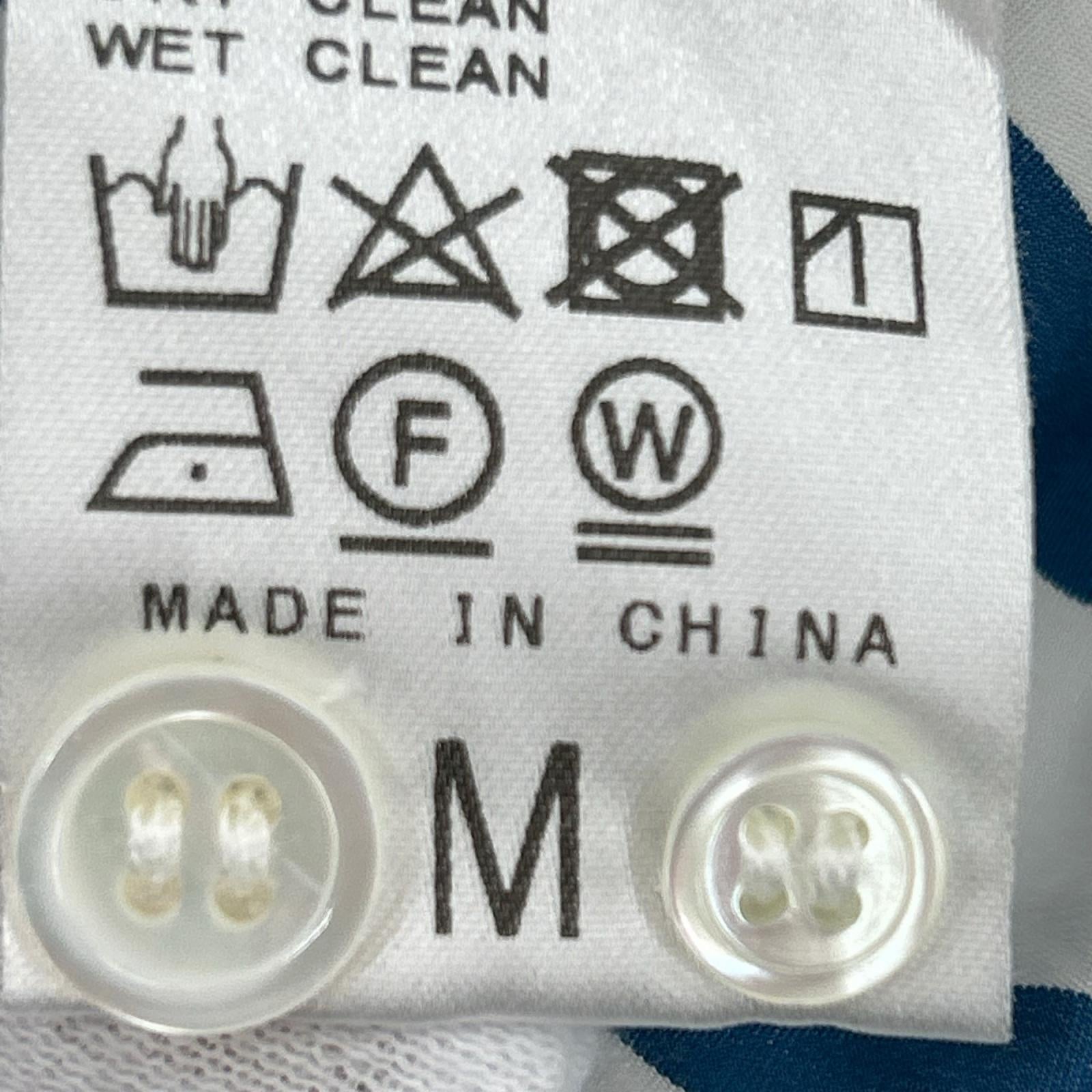 長袖シャツ 別注THOMAS MASON ストライプ柄シャツ　M M