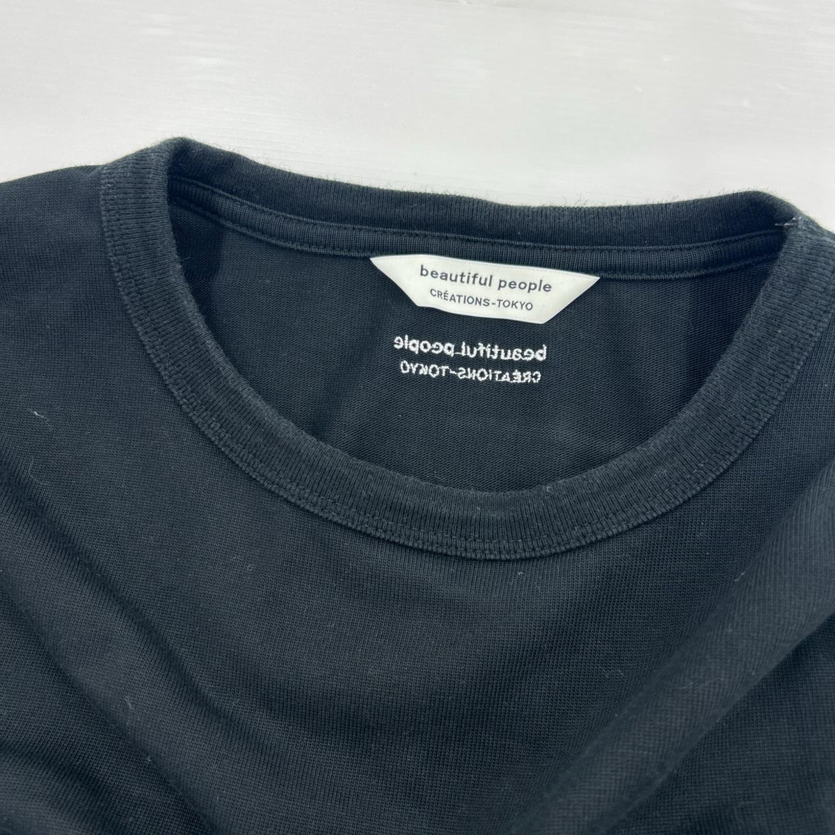 長袖Ｔシャツ 胸ﾎﾟｹ ﾌﾞﾗｯｸ 42 42 ブラック