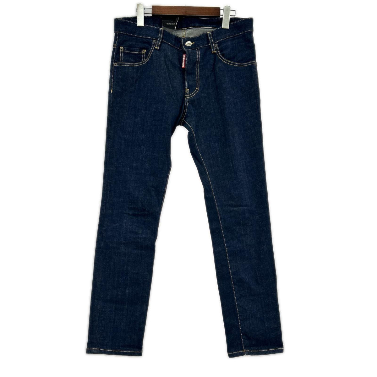 デニムパンツ DSQUARED2 SKATER JEANS ｲﾝﾃﾞｨｺﾞ 46 ブルー