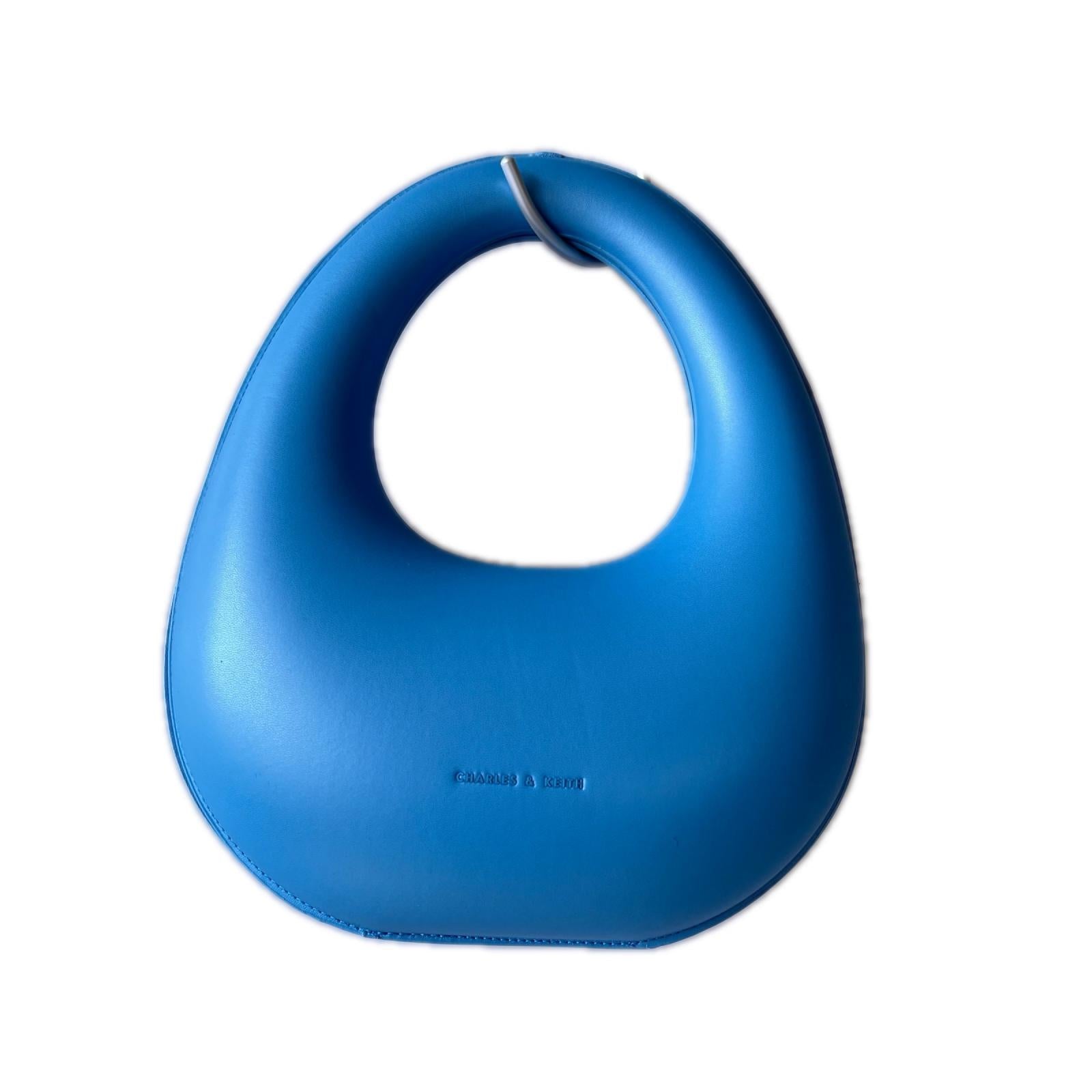 ハンドバッグ スカルプチュア トップハンドル ムーンバッグ