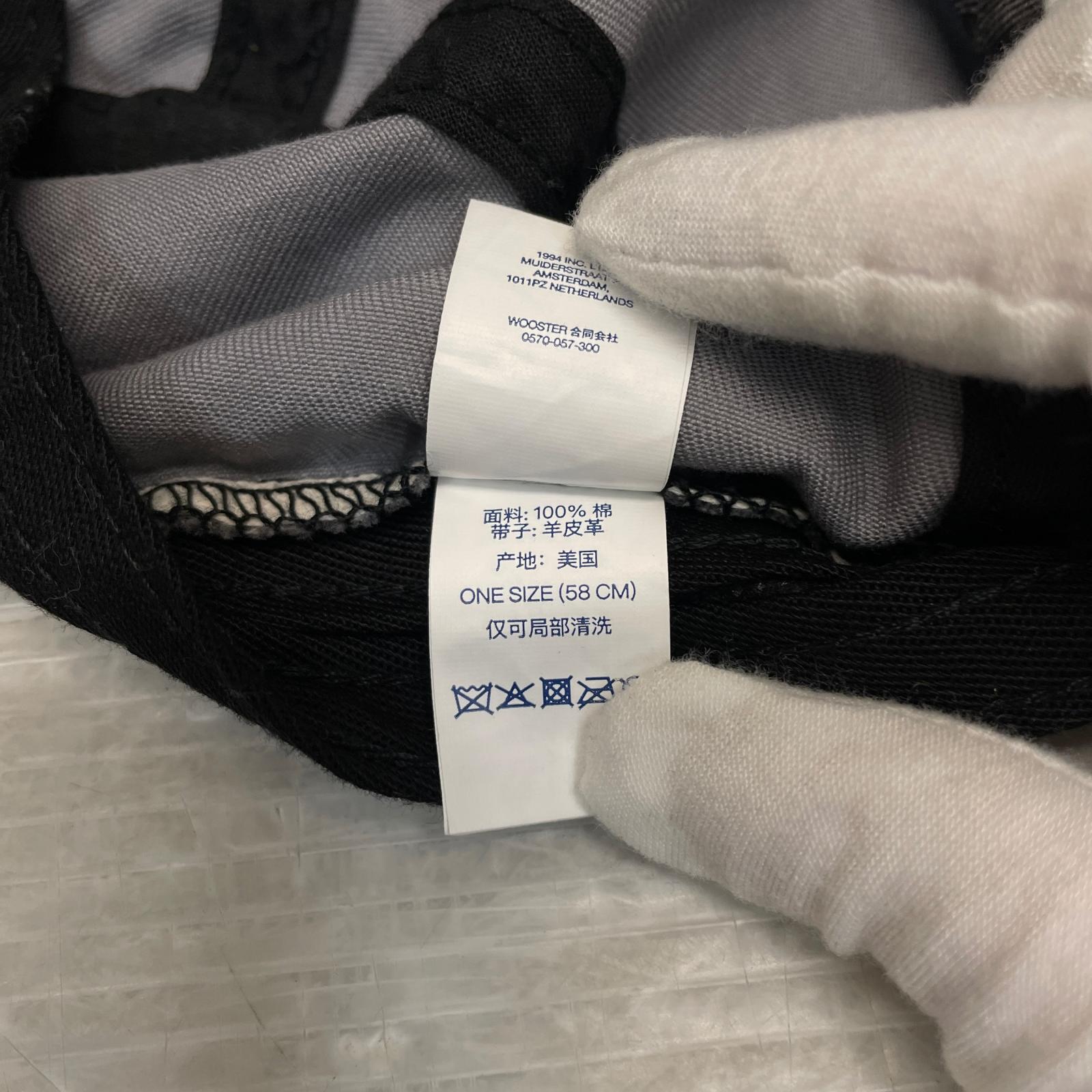 キャップ supreme 25SS ウォッシュド チノ ツイル キャンプキャップ ブラック