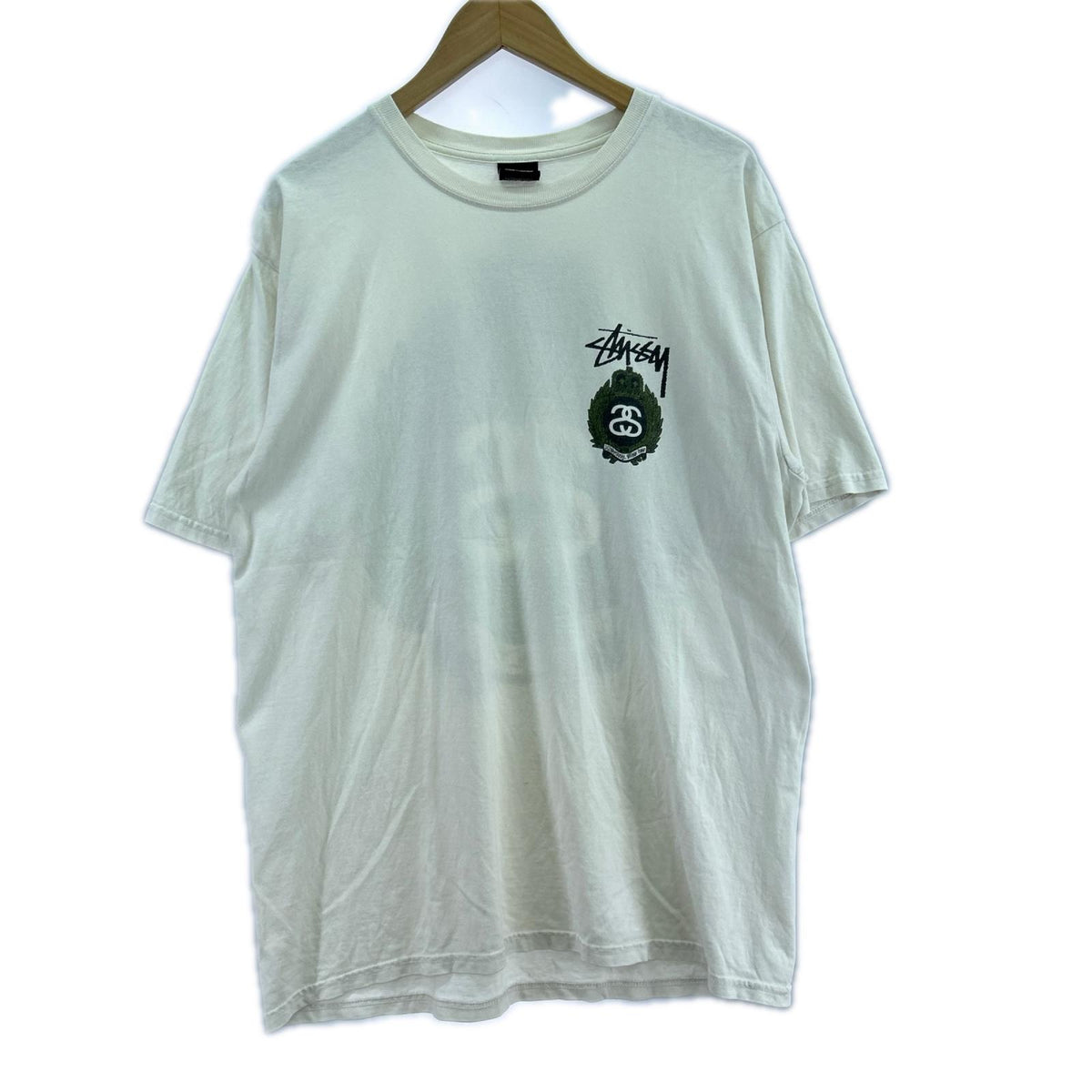半袖Ｔシャツ Crown Wreath Pig Dyed Tee/M/ﾎﾜｲﾄ M ホワイト