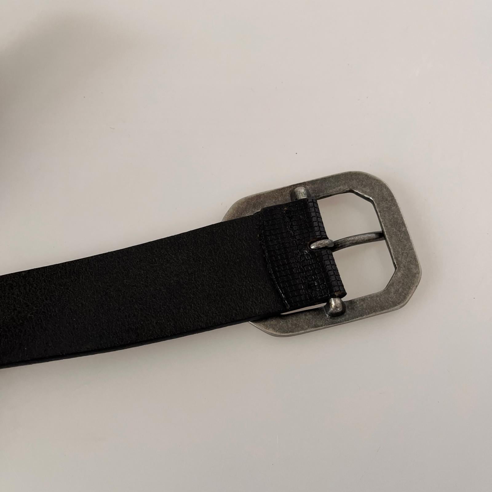 その他アクセサリー レザーベルト ブラック