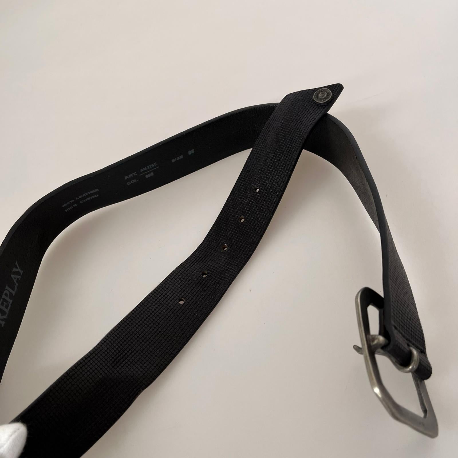 その他アクセサリー レザーベルト ブラック