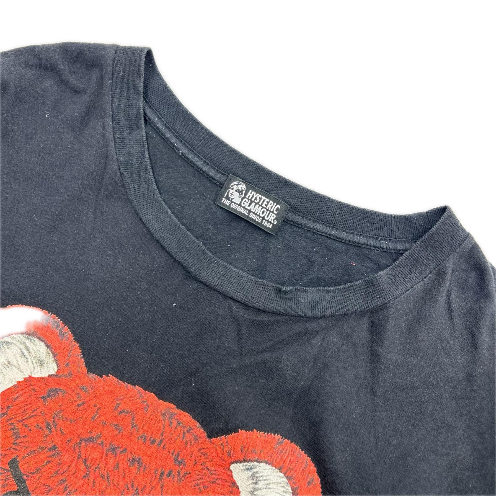 長袖Ｔシャツ ヒスベア ブラック フリー ブラック