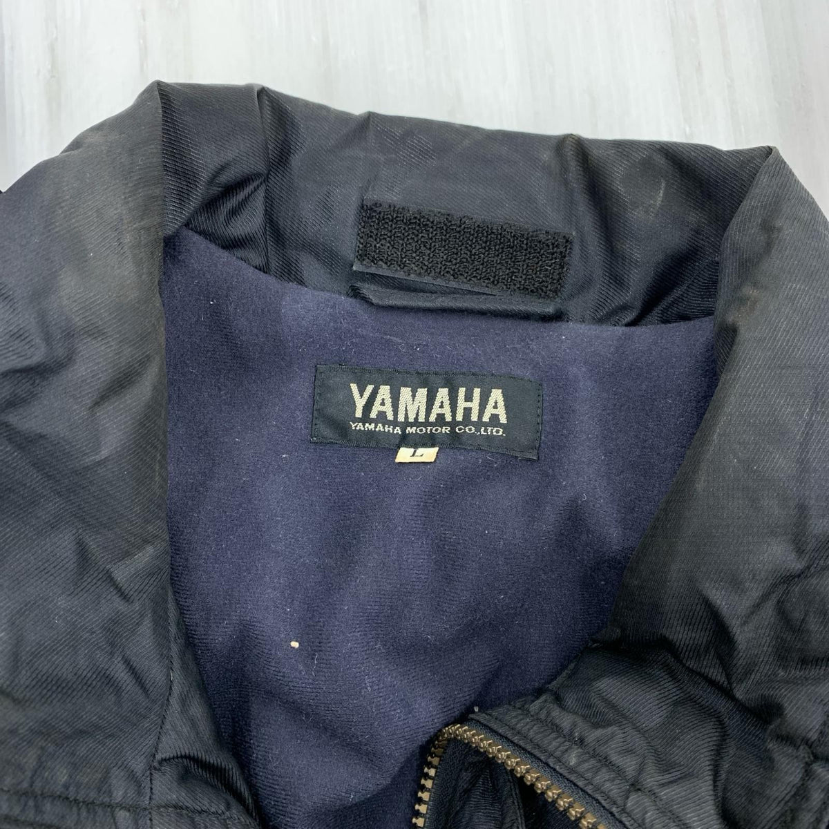 ジャケット YAMAHA ﾊﾞｲｶｰｼﾞｬｹｯﾄ 黒 L ブラック