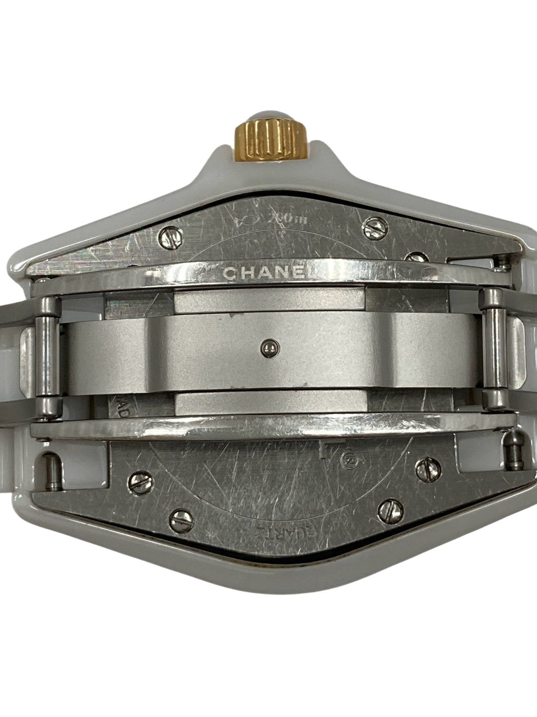 CHANEL シャネル J12 H2181 電池交換済み レディース クオーツ ホワイト H2181 腕時計