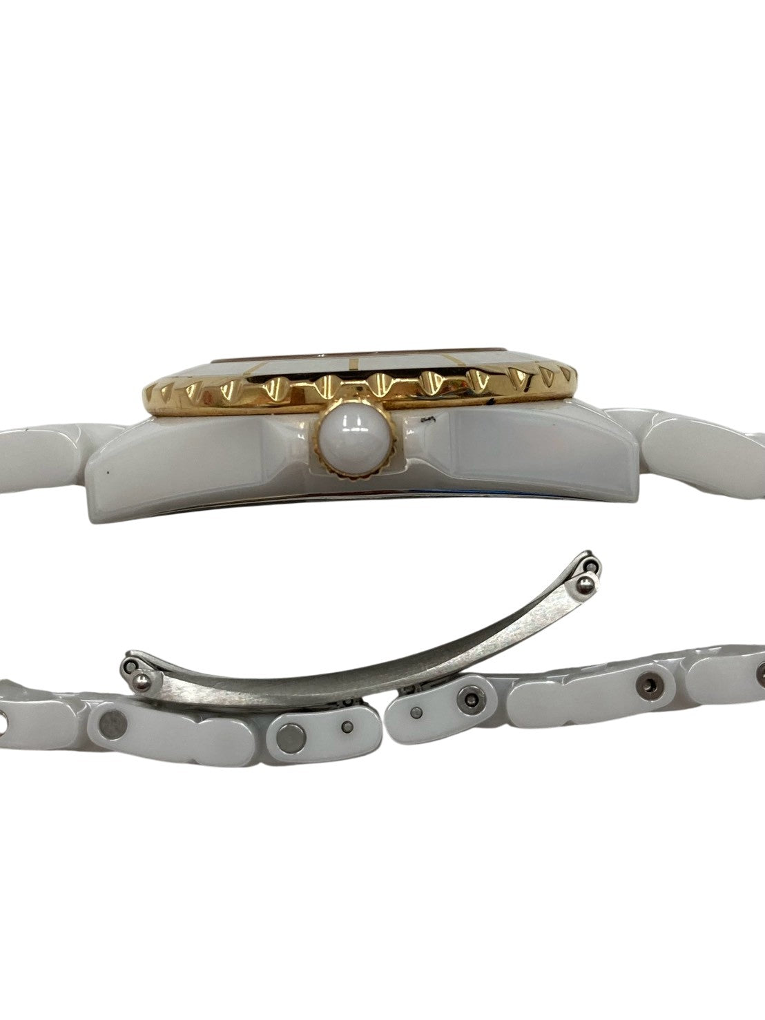 CHANEL シャネル J12 H2181 電池交換済み レディース クオーツ ホワイト H2181 腕時計