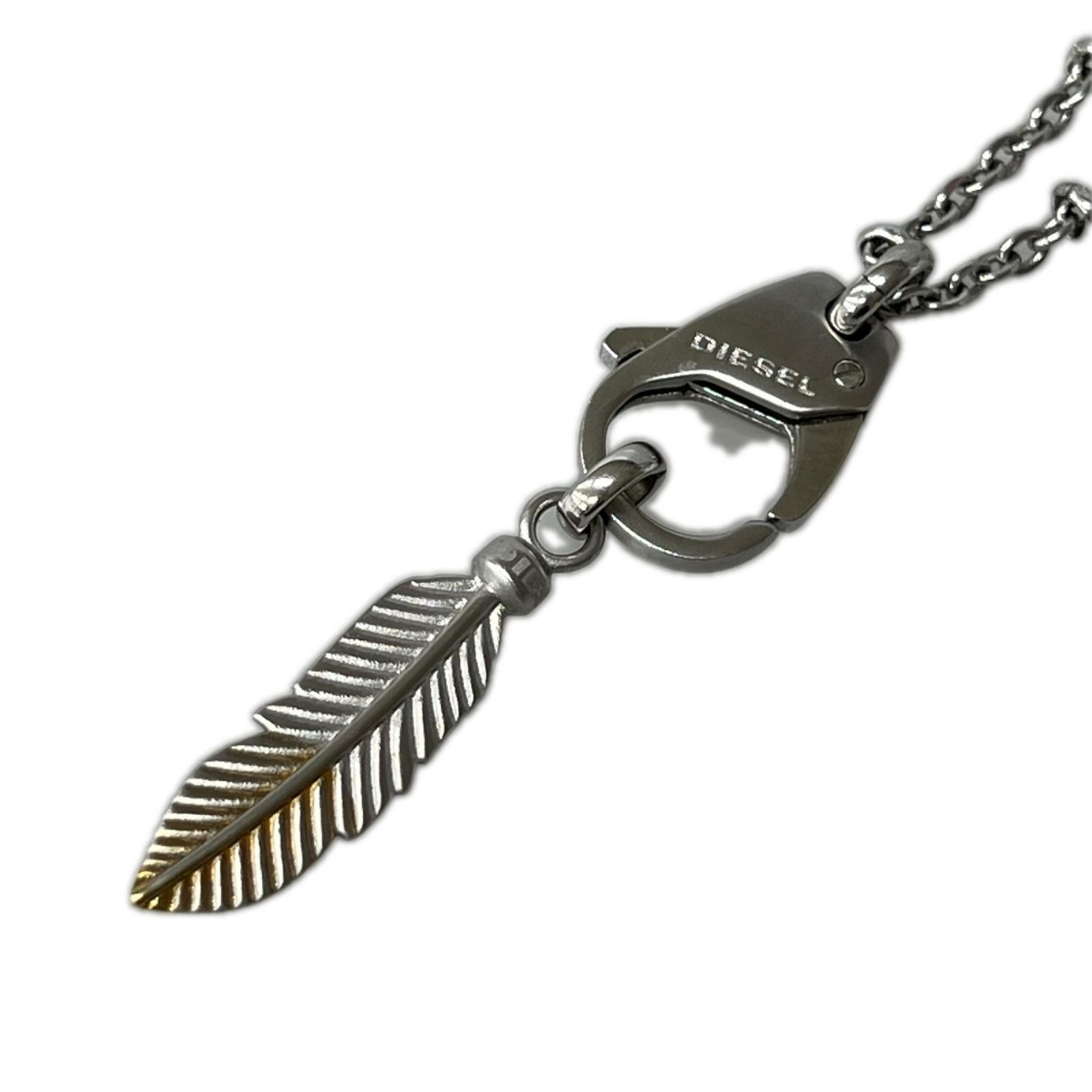 ネックレス ﾌｪｻﾞｰﾍﾟﾝﾀﾞﾝﾄﾄｯﾌﾟ ﾈｯｸﾚｽ STEEL