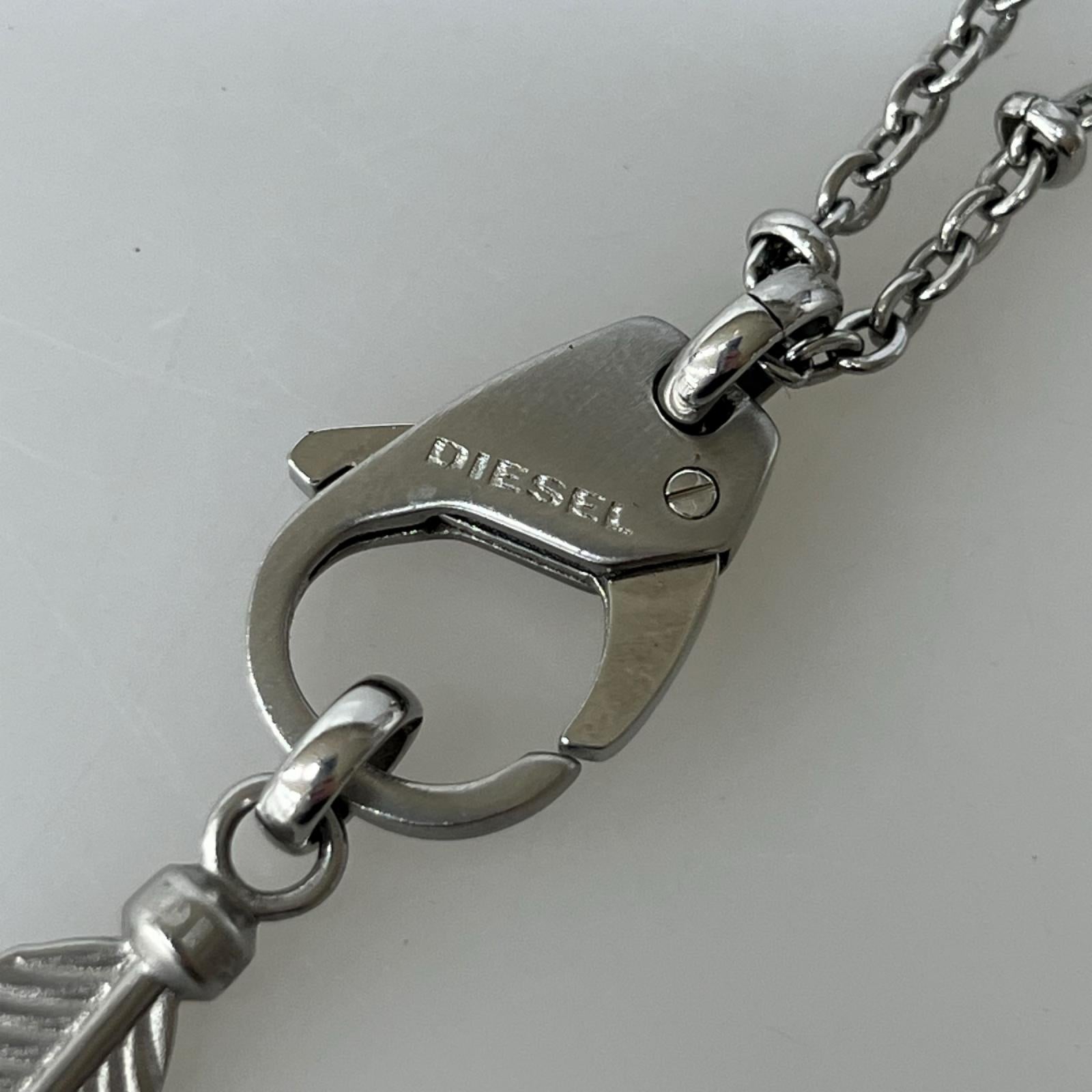 ネックレス ﾌｪｻﾞｰﾍﾟﾝﾀﾞﾝﾄﾄｯﾌﾟ ﾈｯｸﾚｽ STEEL