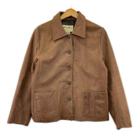 レザージャケット EDDIE BAUER ﾚｻﾞｰｼﾞｬｹｯﾄ ﾌﾞﾗｳﾝ(M)