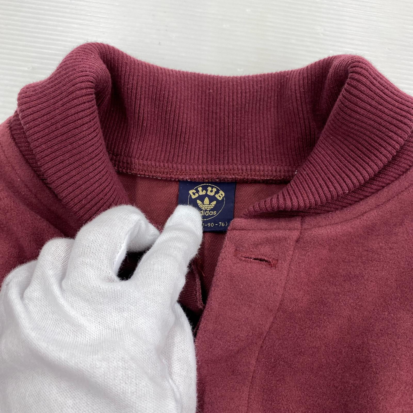 スウェット CLUB デサント製 ワインレッド (M) M レッド