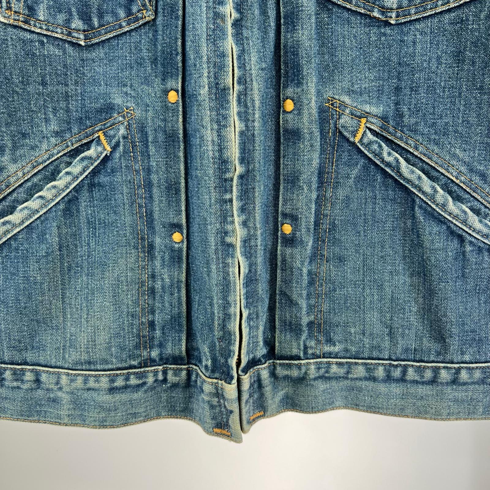 デニムジャケット 70s MARVERICK 50 50 ネイビー