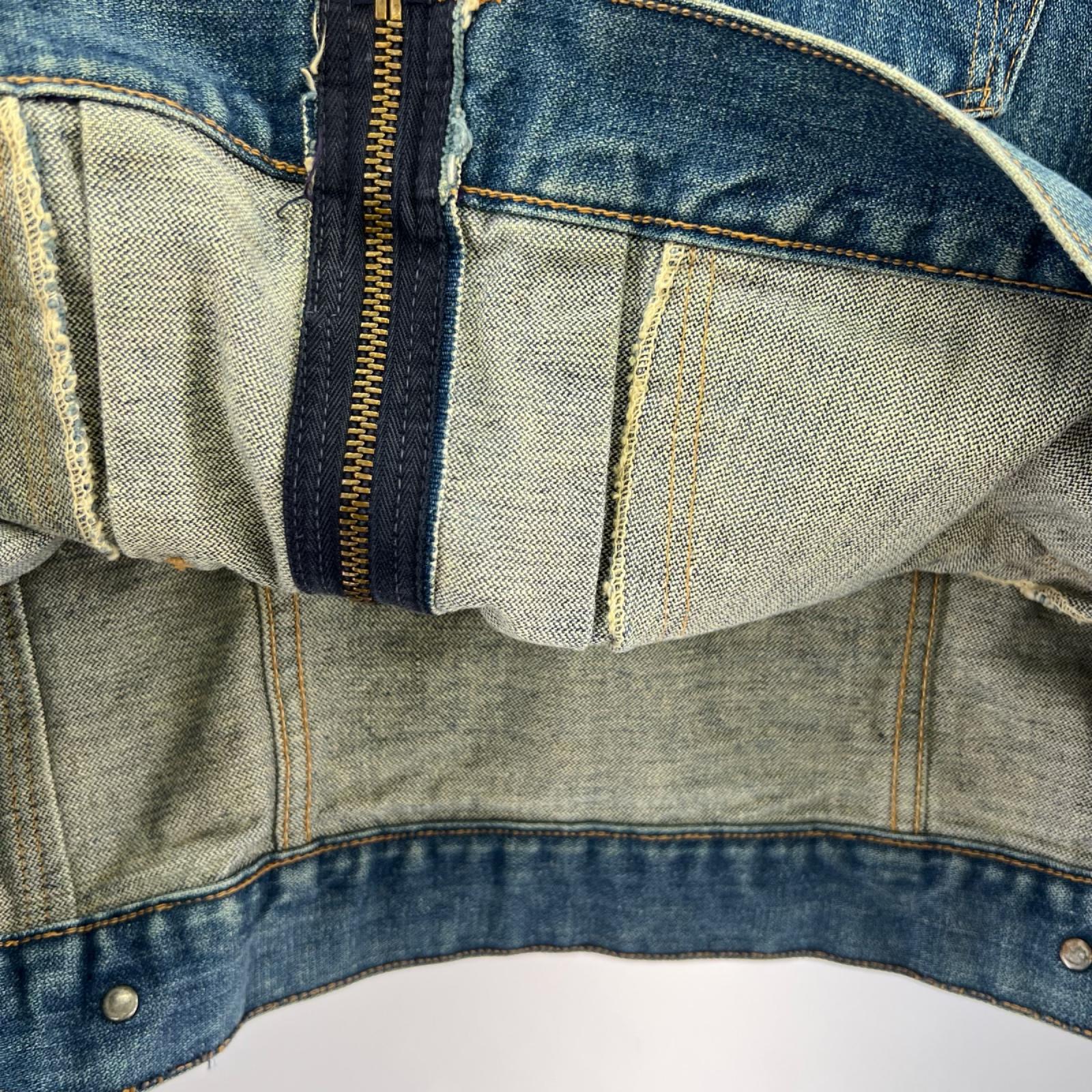 デニムジャケット 70s MARVERICK 50 50 ネイビー