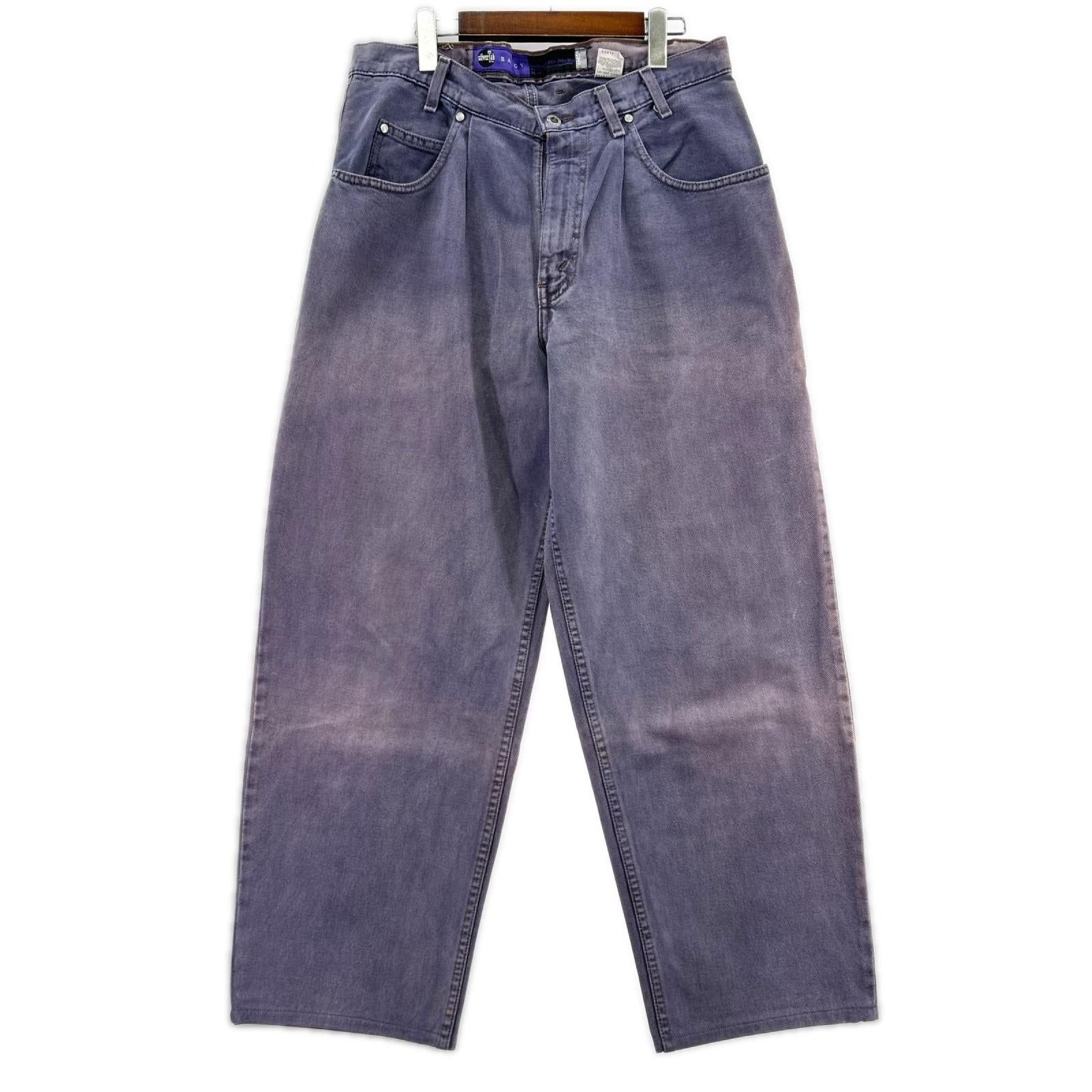 パンツ 90s silver tab BAGGY W34 パープル