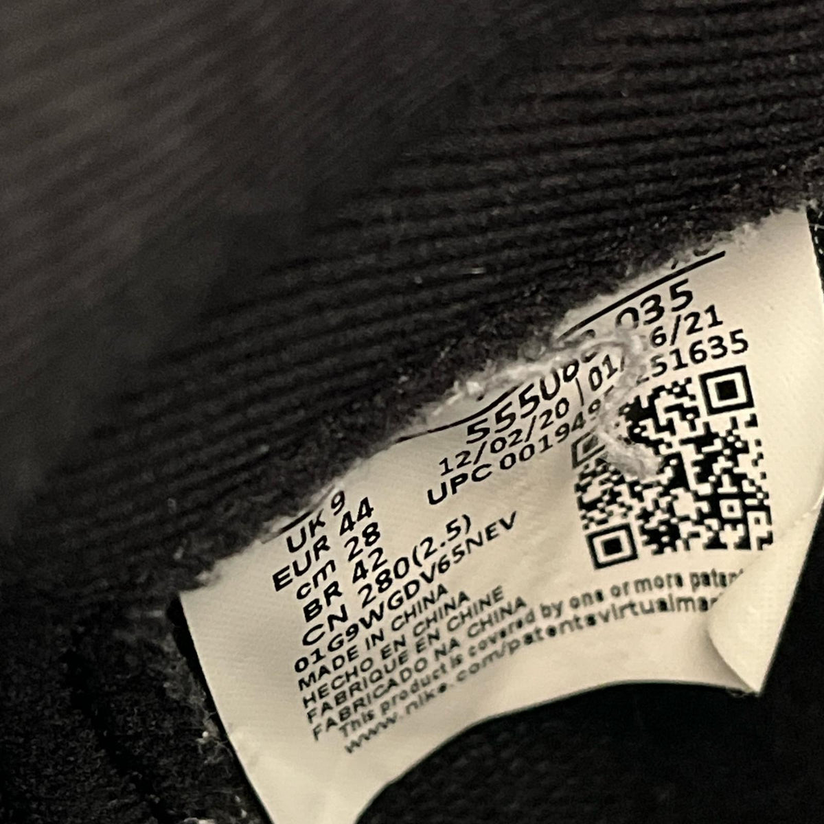 スニーカー AIR JORDAN 1 RETRO HIGH OG/28cm 28cm (US10 UK9 1/2 EU46)
