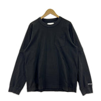 長袖Ｔシャツ 23SS グラフィックプリント ロングスリーブ 黒 (4) 4 ブラック