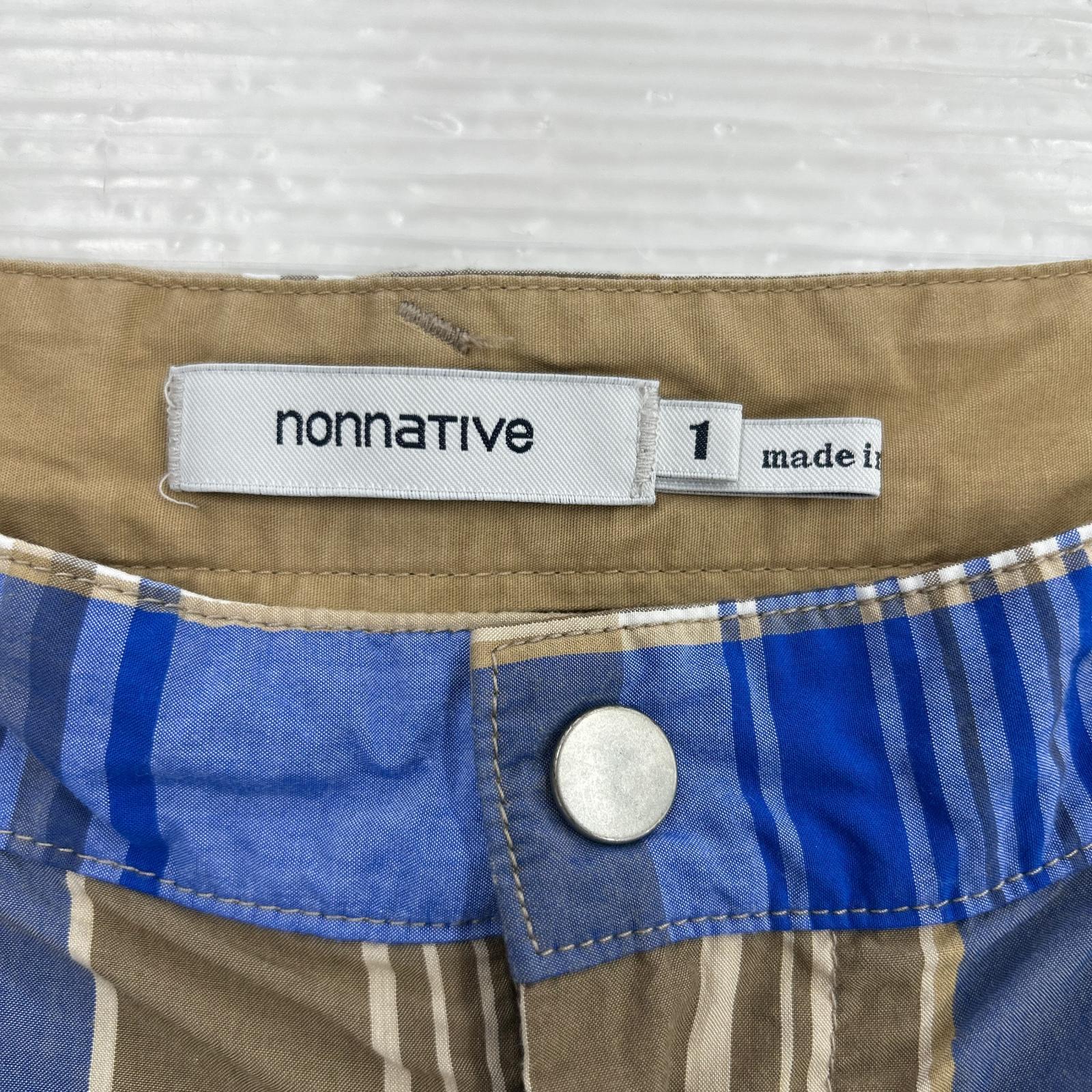 ショートパンツ チェック ショーツ 茶 / 青 SIZE 1 1