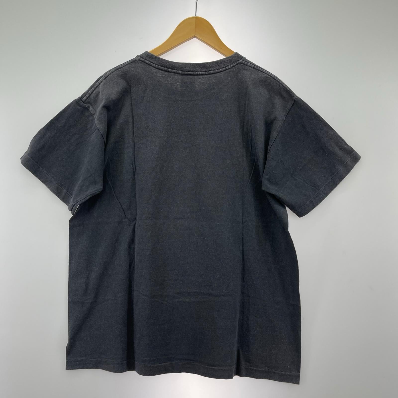 半袖Ｔシャツ 90s USA製 紺タグ ドラゴン Tシャツ (L) ブラック L ブラック