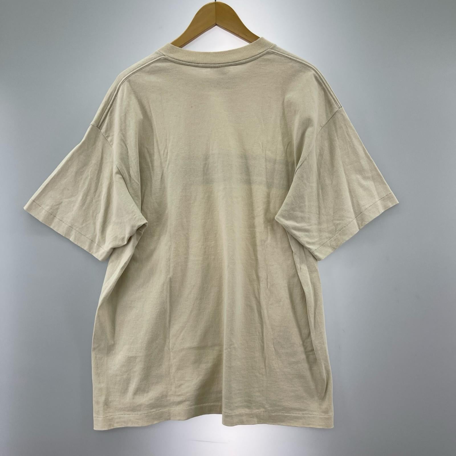 半袖Ｔシャツ 90s USA製 白タグ S2C S/S Tシャツ(XL) ベージュ ベージュ