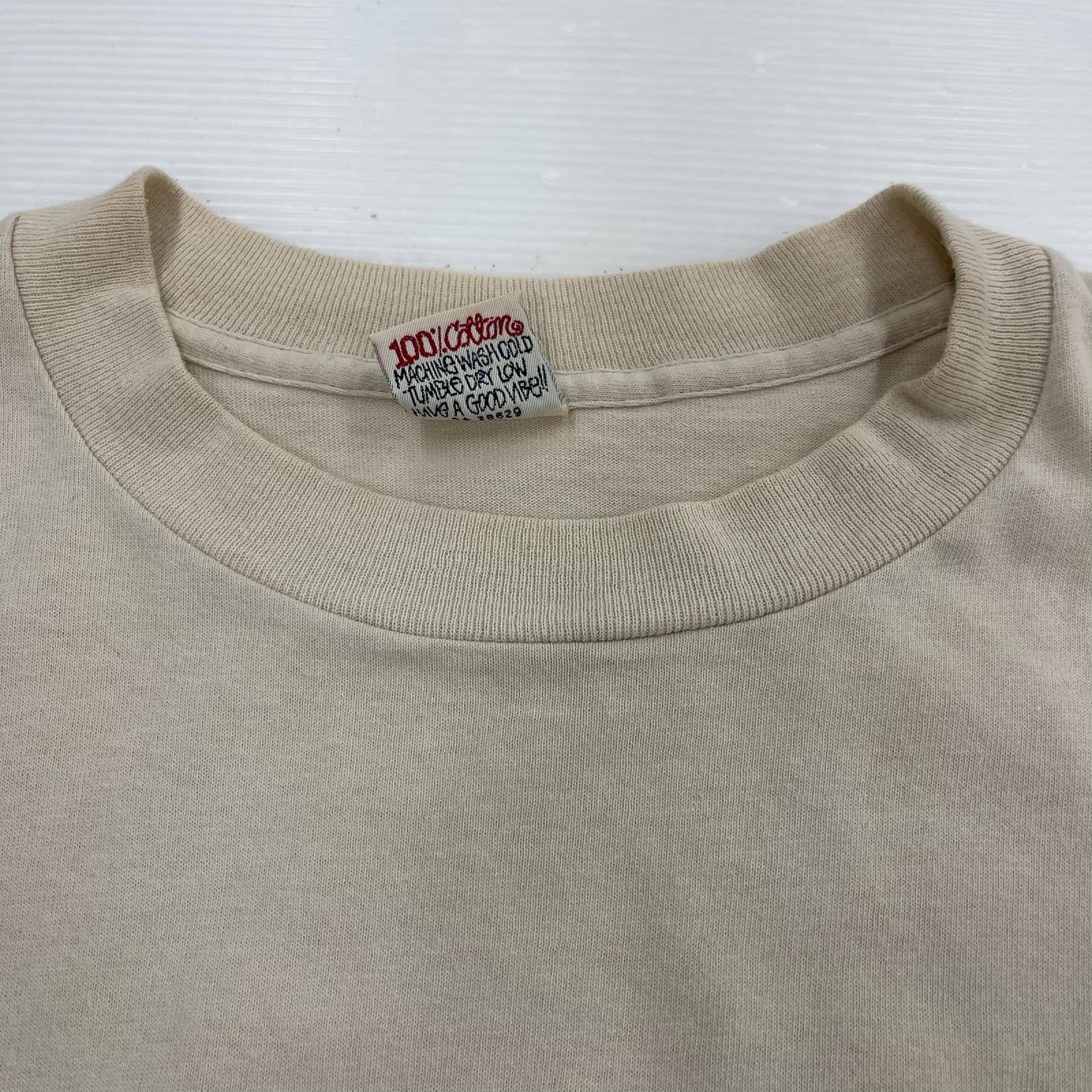 半袖Ｔシャツ 90s USA製 白タグ S2C S/S Tシャツ(XL) ベージュ ベージュ