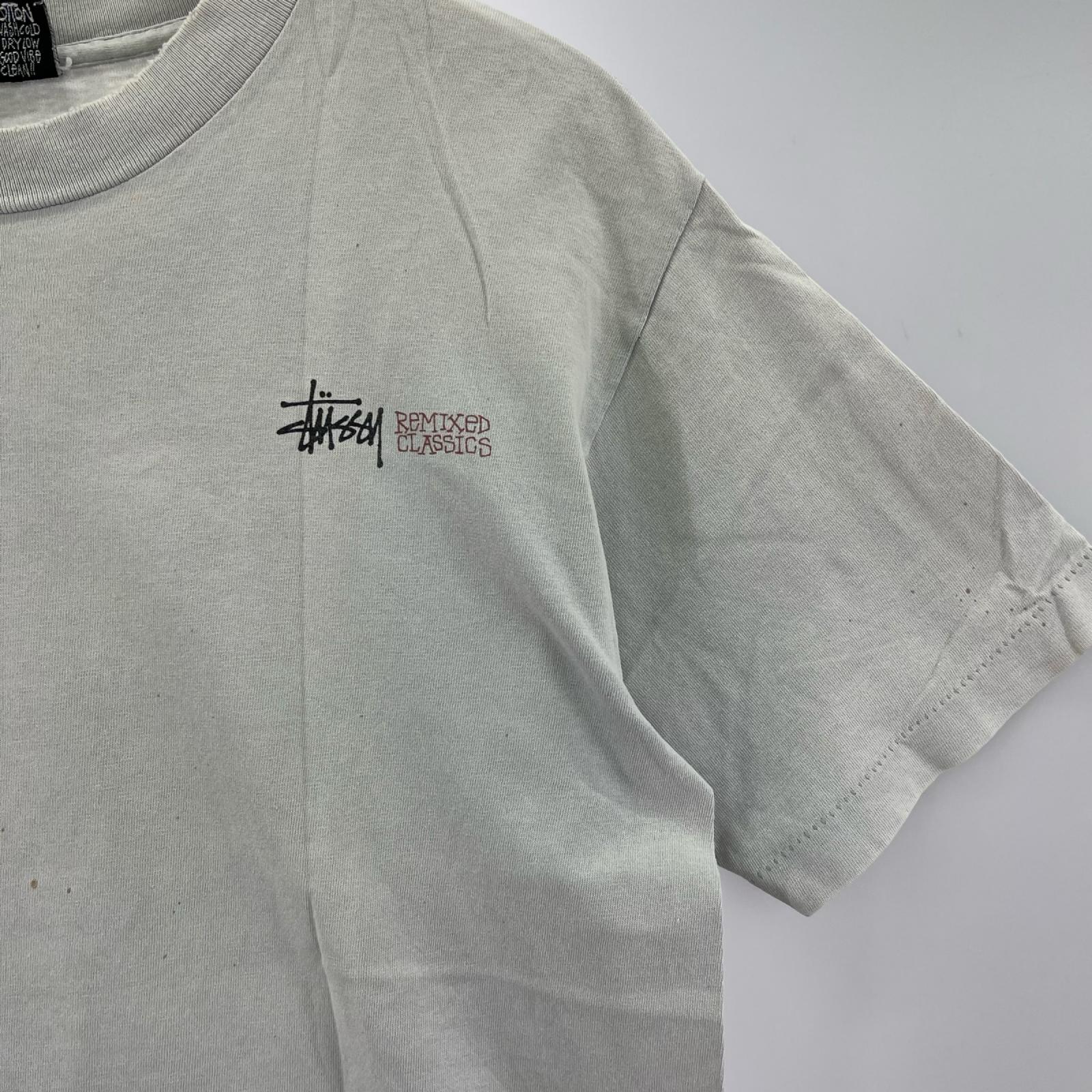 半袖Ｔシャツ 90s usa製 黒タグ ライトブルー (M) M グレー