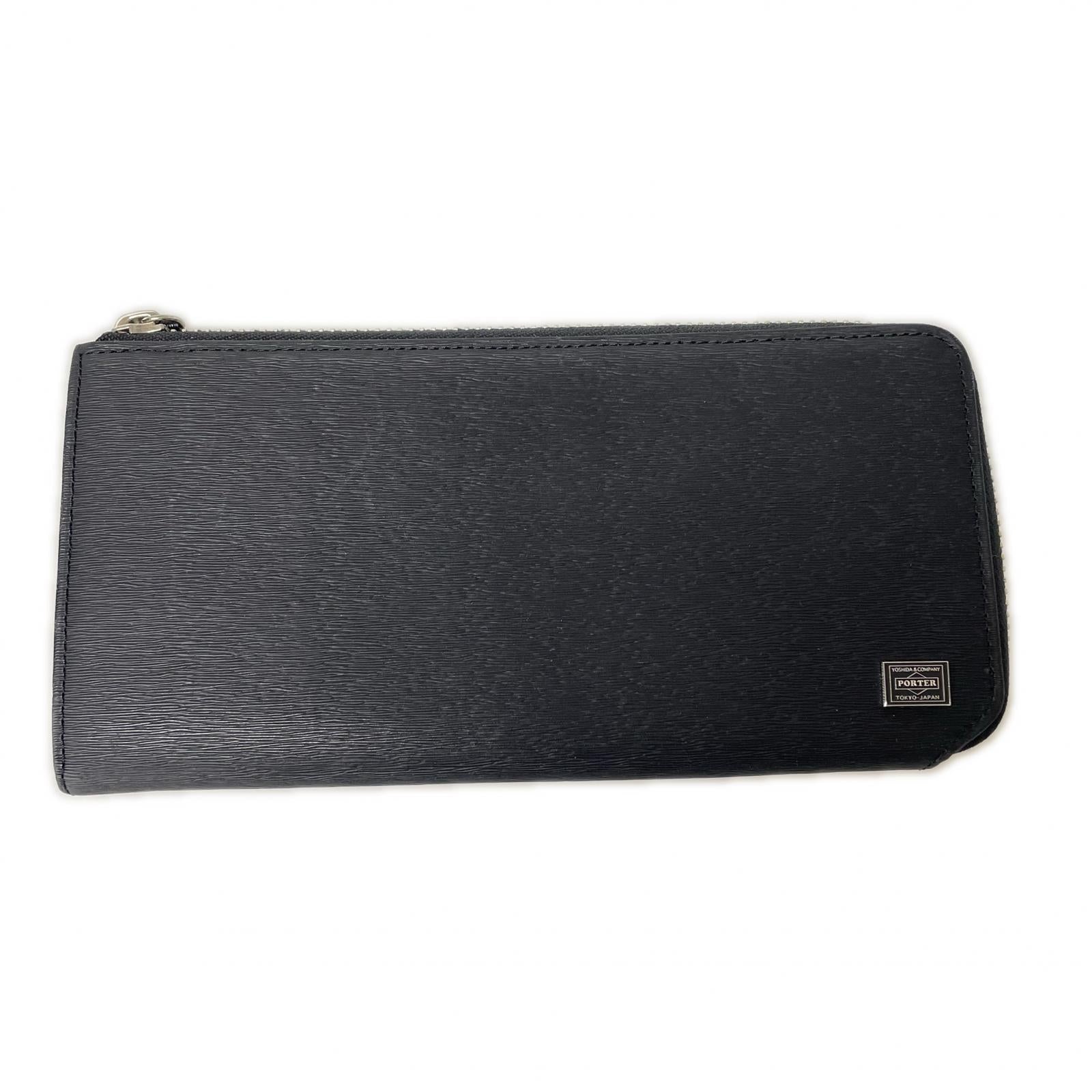長財布 L字ジップ BLK ブラック