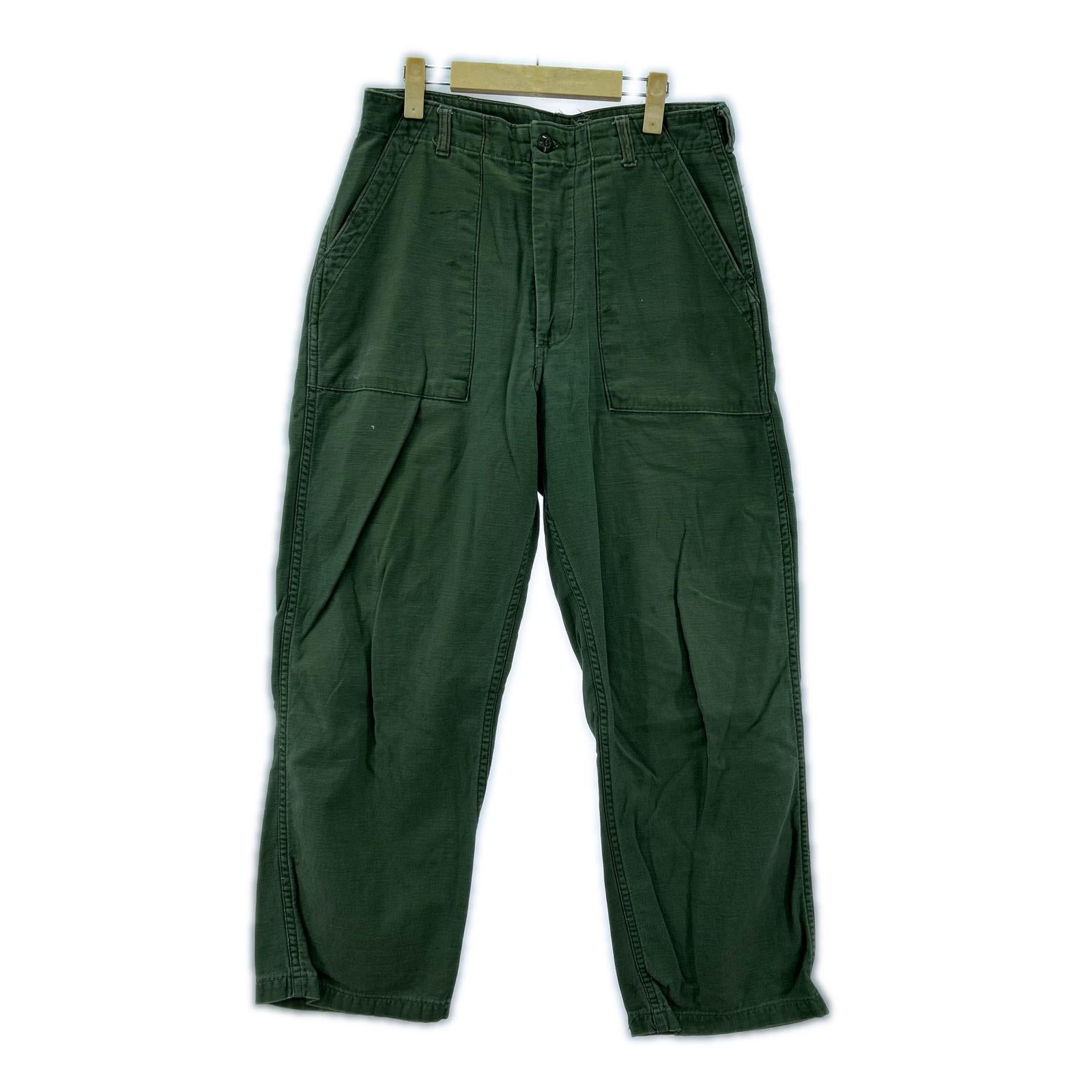 パンツ OLD・VINTAGE 60s US ARMY ベイカーパンツ ジップタイプ (34) 34 カーキ