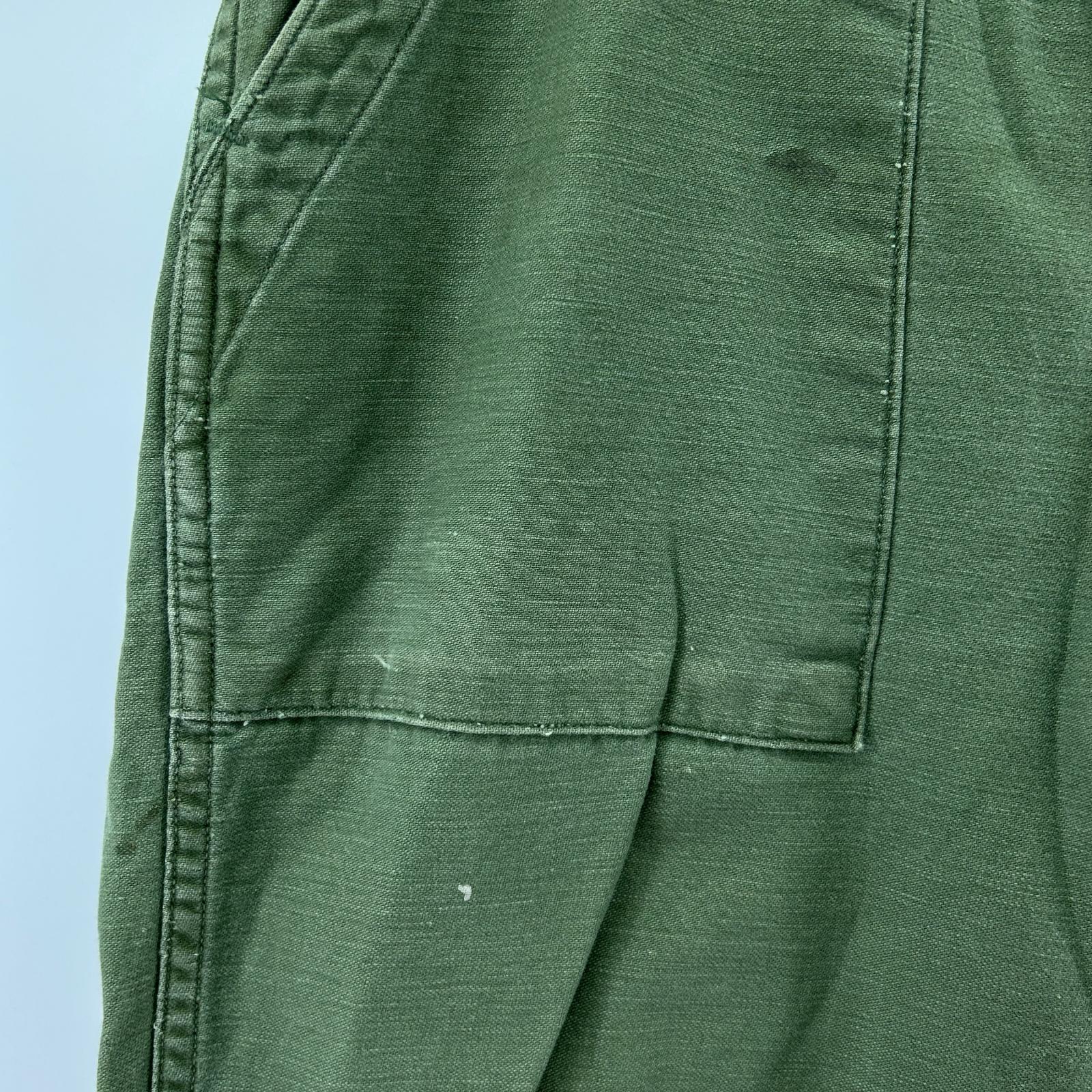 パンツ OLD・VINTAGE 60s US ARMY ベイカーパンツ ジップタイプ (34) 34 カーキ