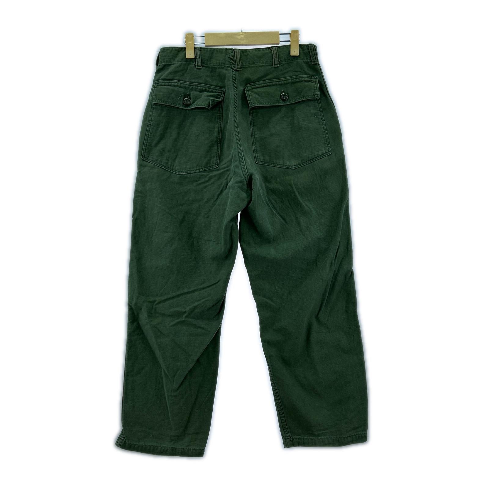 パンツ OLD・VINTAGE 60s US ARMY ベイカーパンツ ジップタイプ (34) 34 カーキ