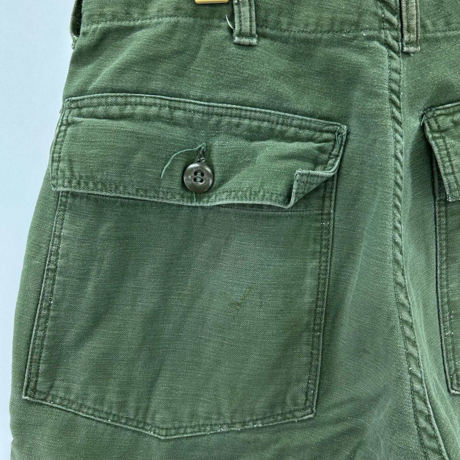 パンツ OLD・VINTAGE 60s US ARMY ベイカーパンツ ジップタイプ (34) 34 カーキ