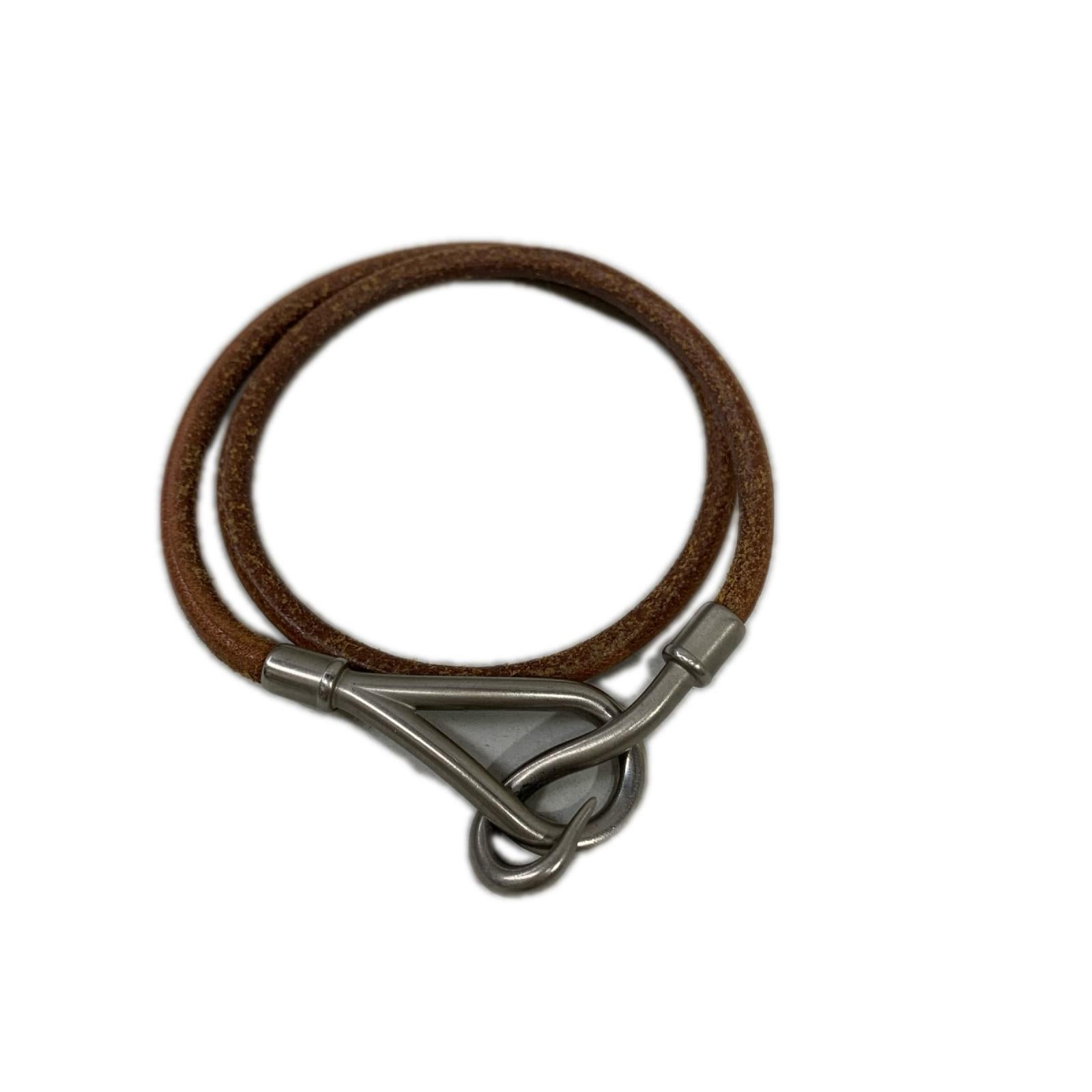 HERMES 2連フックブレスレット