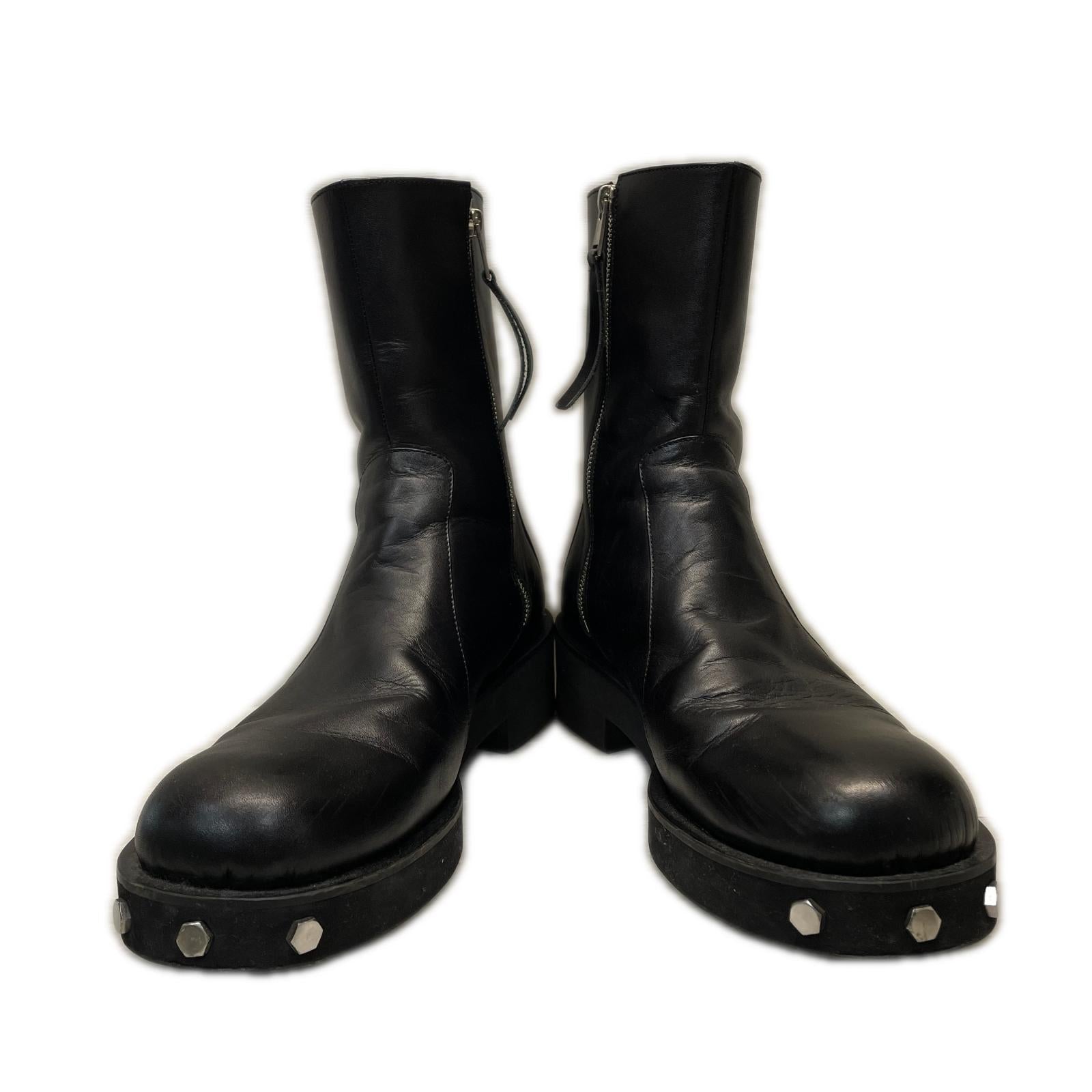 スニーカー OUAT BLACK ASTRO ZIP BOOTS 26cm (US8 UK7 1/2 EU42) ブラック
