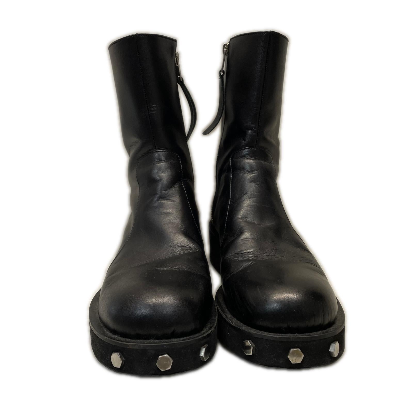 スニーカー OUAT BLACK ASTRO ZIP BOOTS 26cm (US8 UK7 1/2 EU42) ブラック
