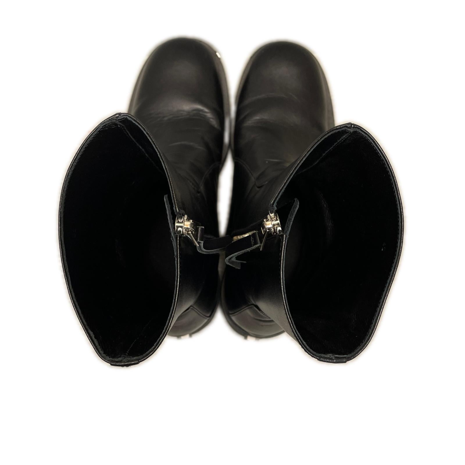 スニーカー OUAT BLACK ASTRO ZIP BOOTS 26cm (US8 UK7 1/2 EU42) ブラック
