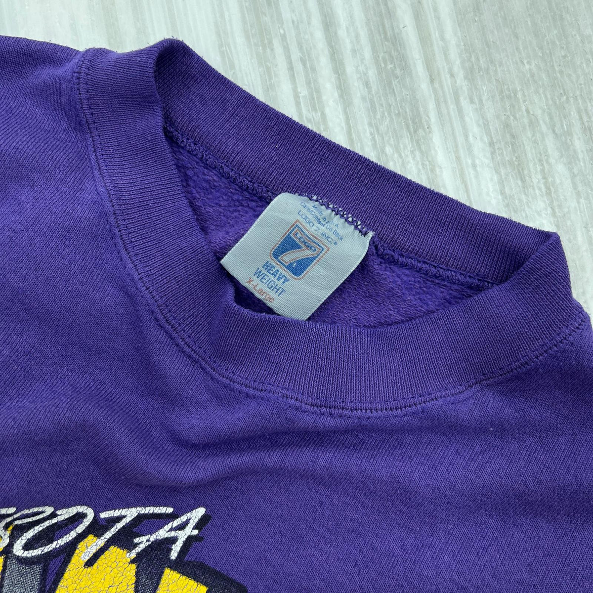 スウェット 90s フルーツタグメキシコ製 Grapevine Asia 紫 (XL) パープル