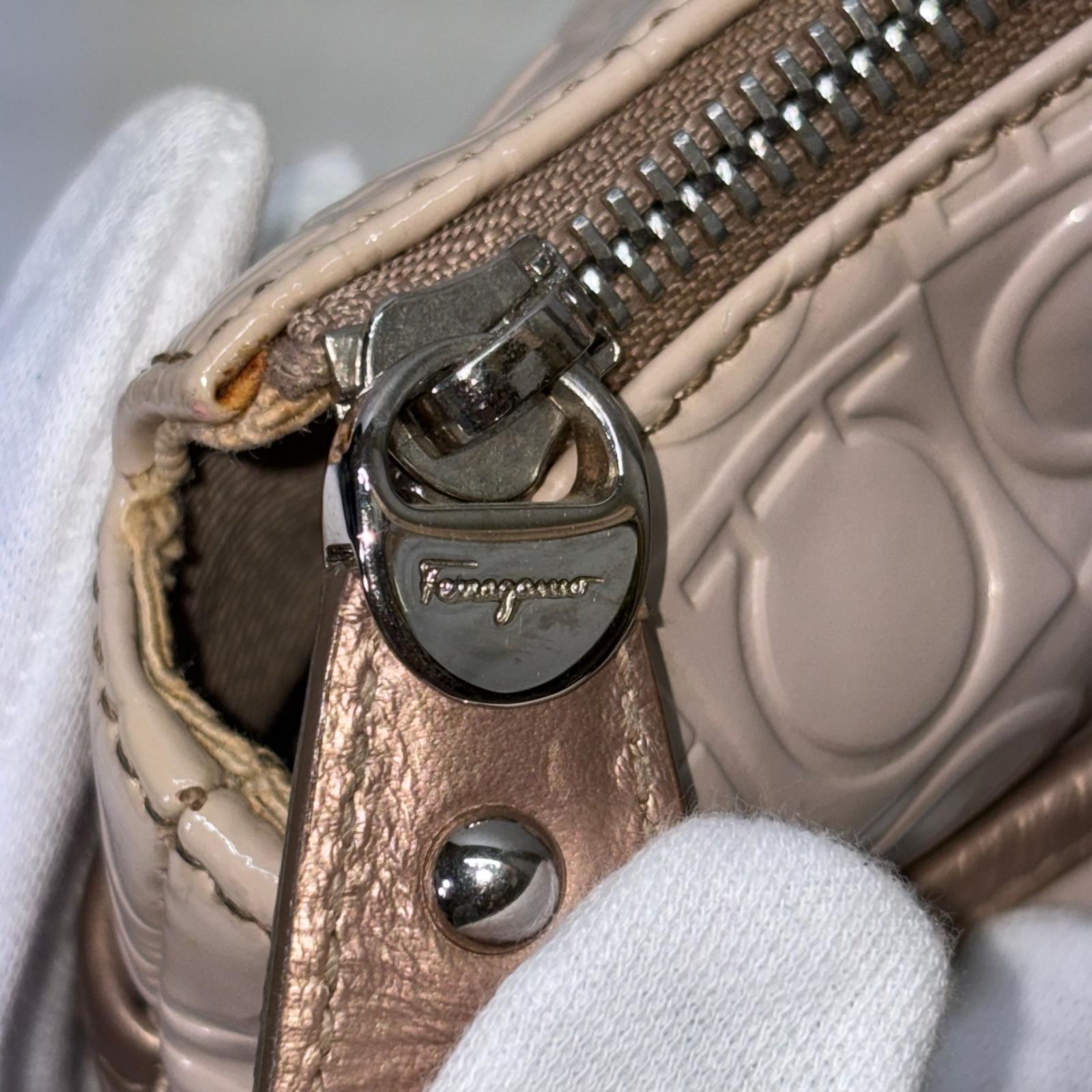 S.Ferragamo/ガンチーニ/ハンドバッグ