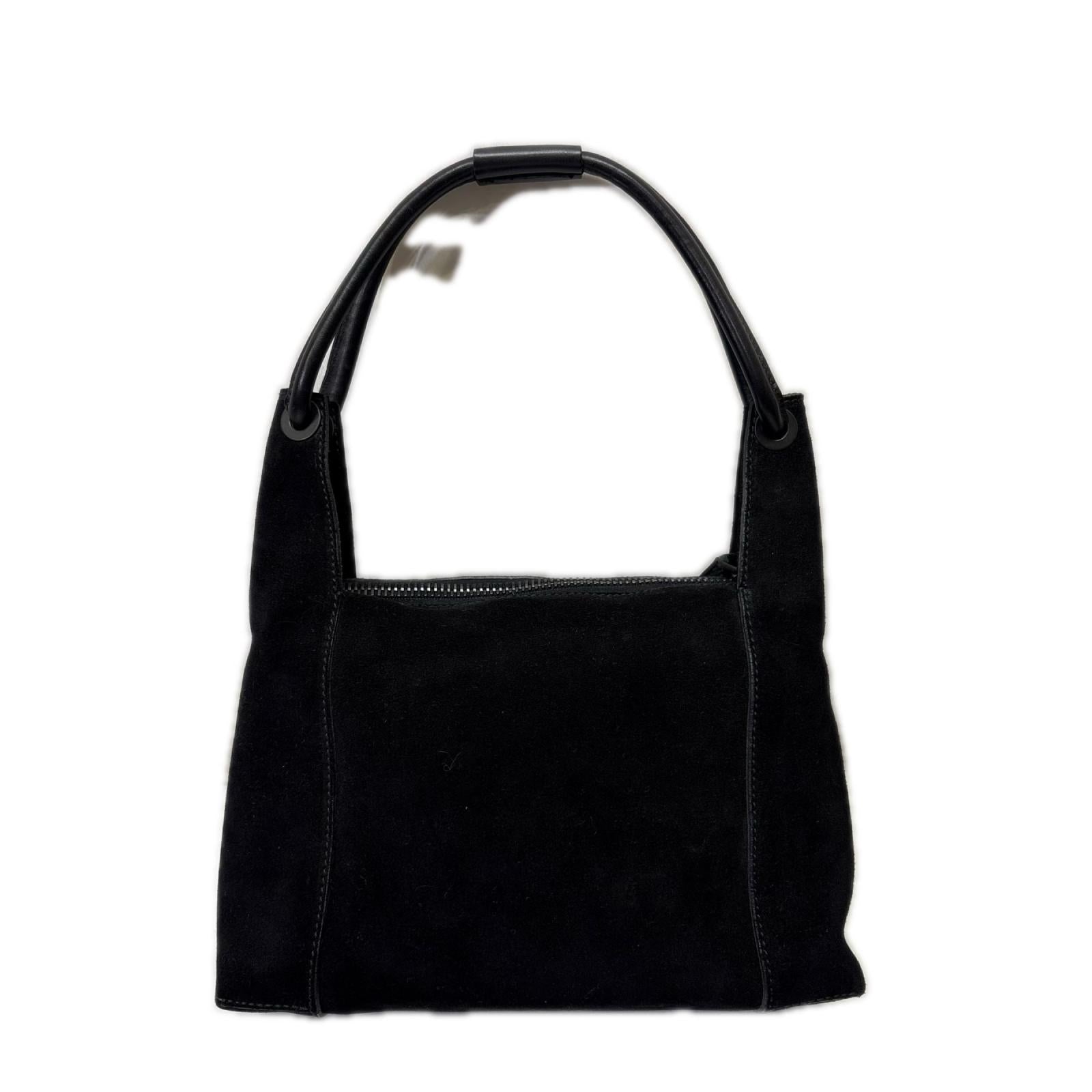 GUCCI/GGキャンバス スエード/ハンドバッグ/120886