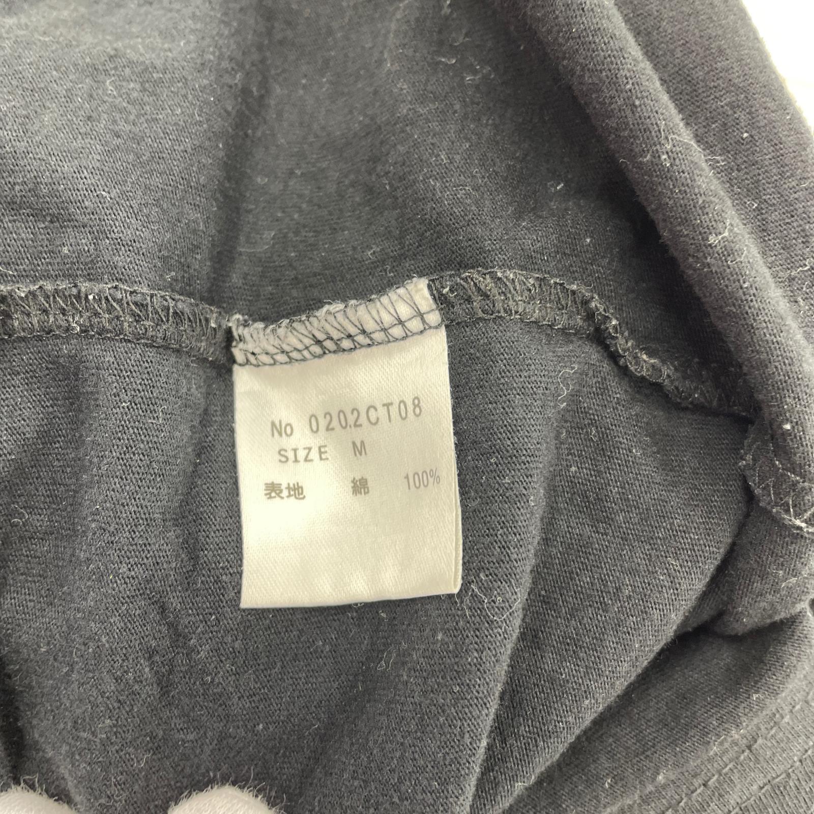 半袖Ｔシャツ サークルロゴ ブラック　（M) M ブラック