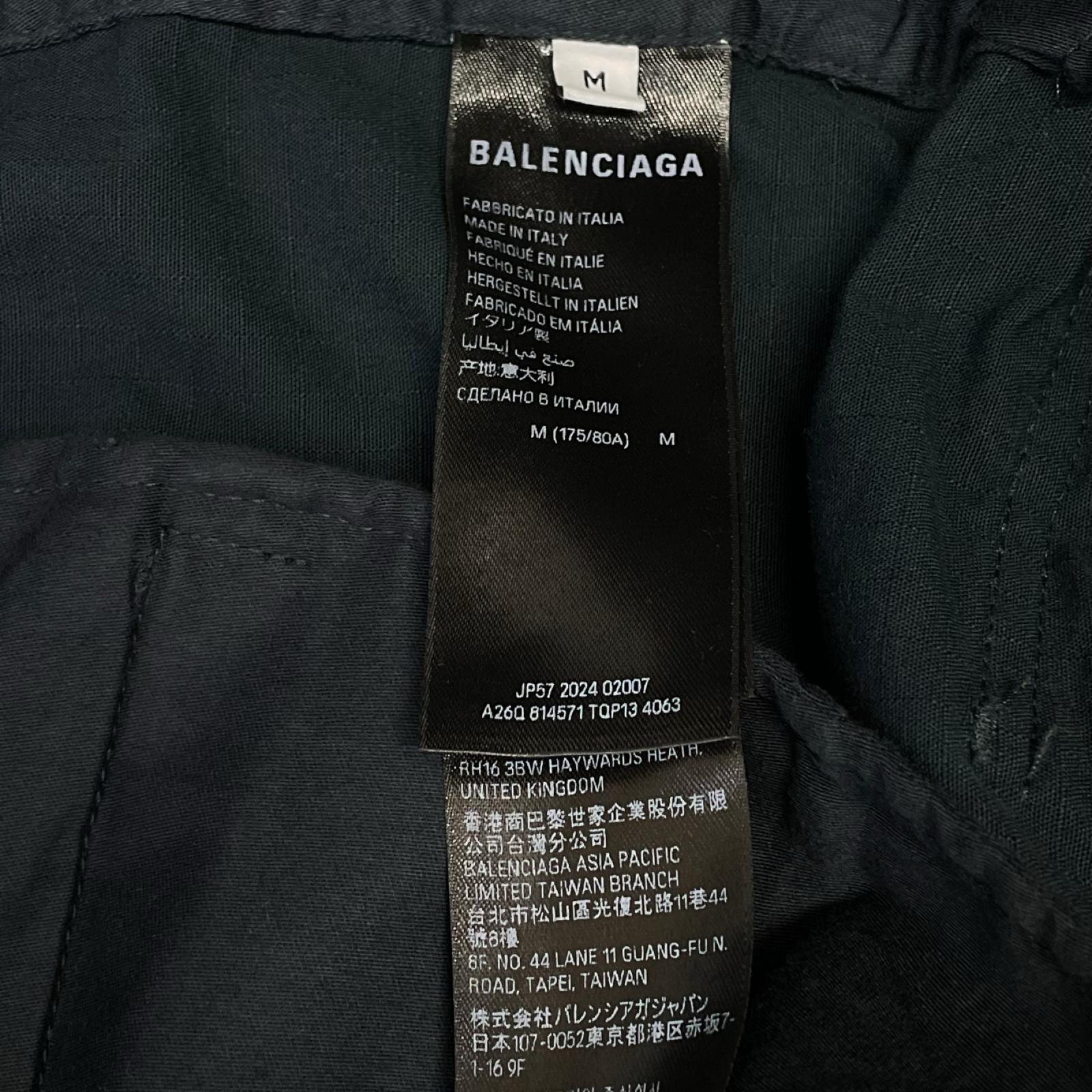 BALENCIAGA ラージ　カーゴパンツ A26Q 814571 TQP13
