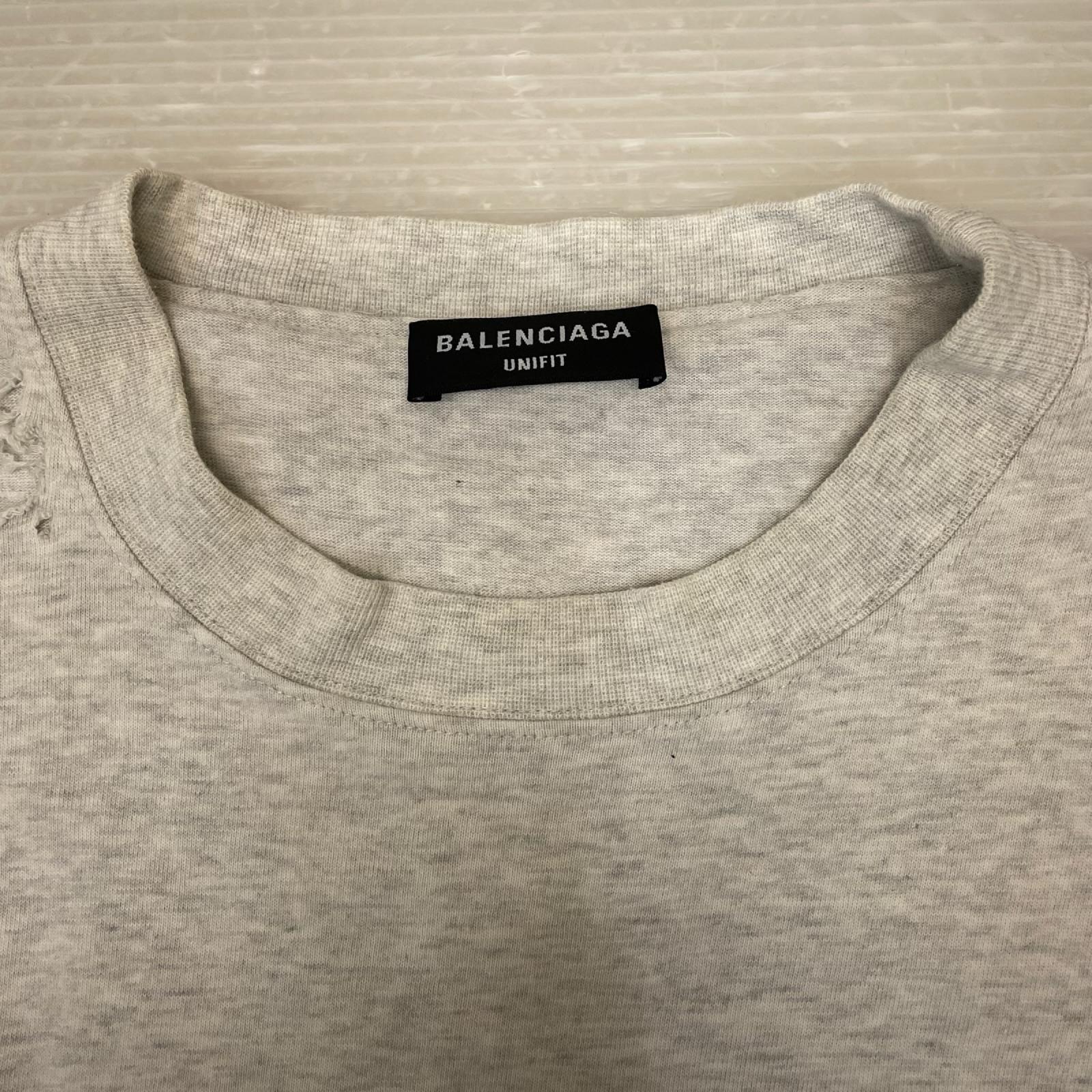 BALENCIAGA　22SS デストロイリペア加工　オーバーサイズTシャツ 4