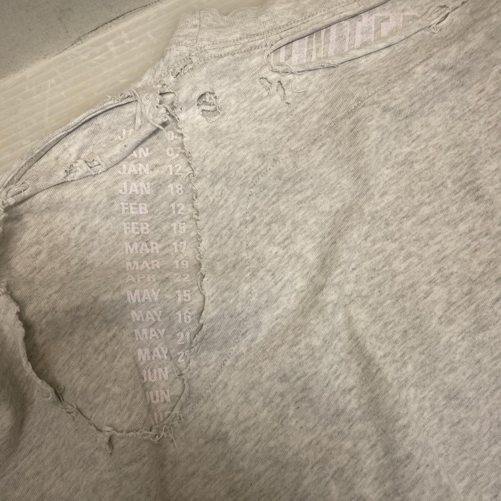 BALENCIAGA　22SS デストロイリペア加工　オーバーサイズTシャツ 4