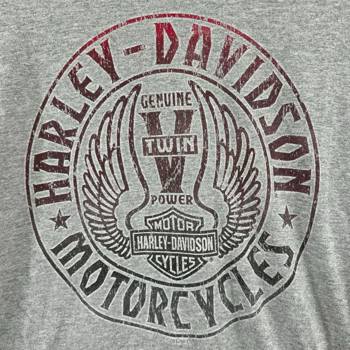 長袖Ｔシャツ ﾋﾞｯｸﾞﾛｺﾞ ｸﾞﾚｰ グレー