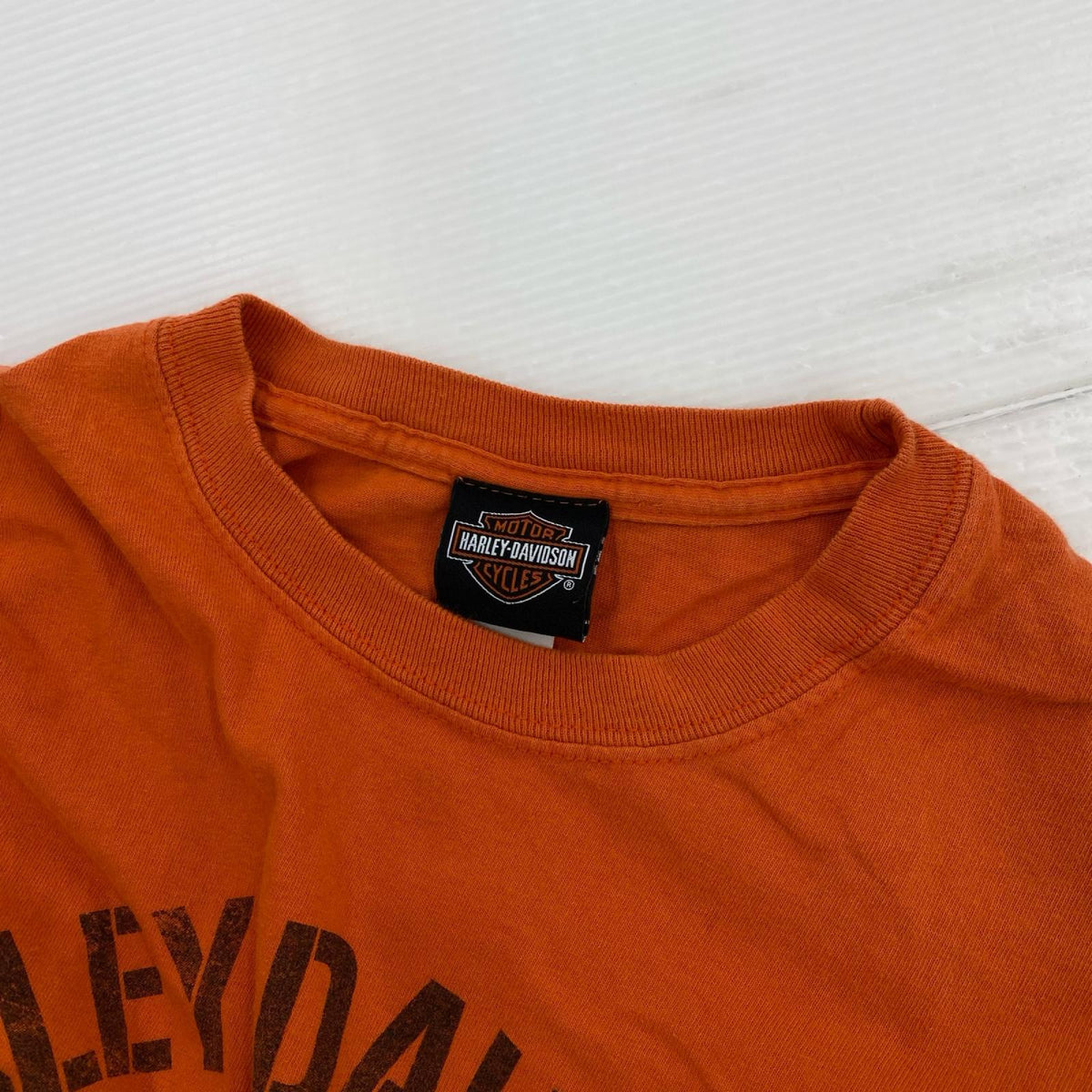 長袖Ｔシャツ 両面ﾌﾟﾘﾝﾄ (XL) ｵﾚﾝｼﾞ オレンジ