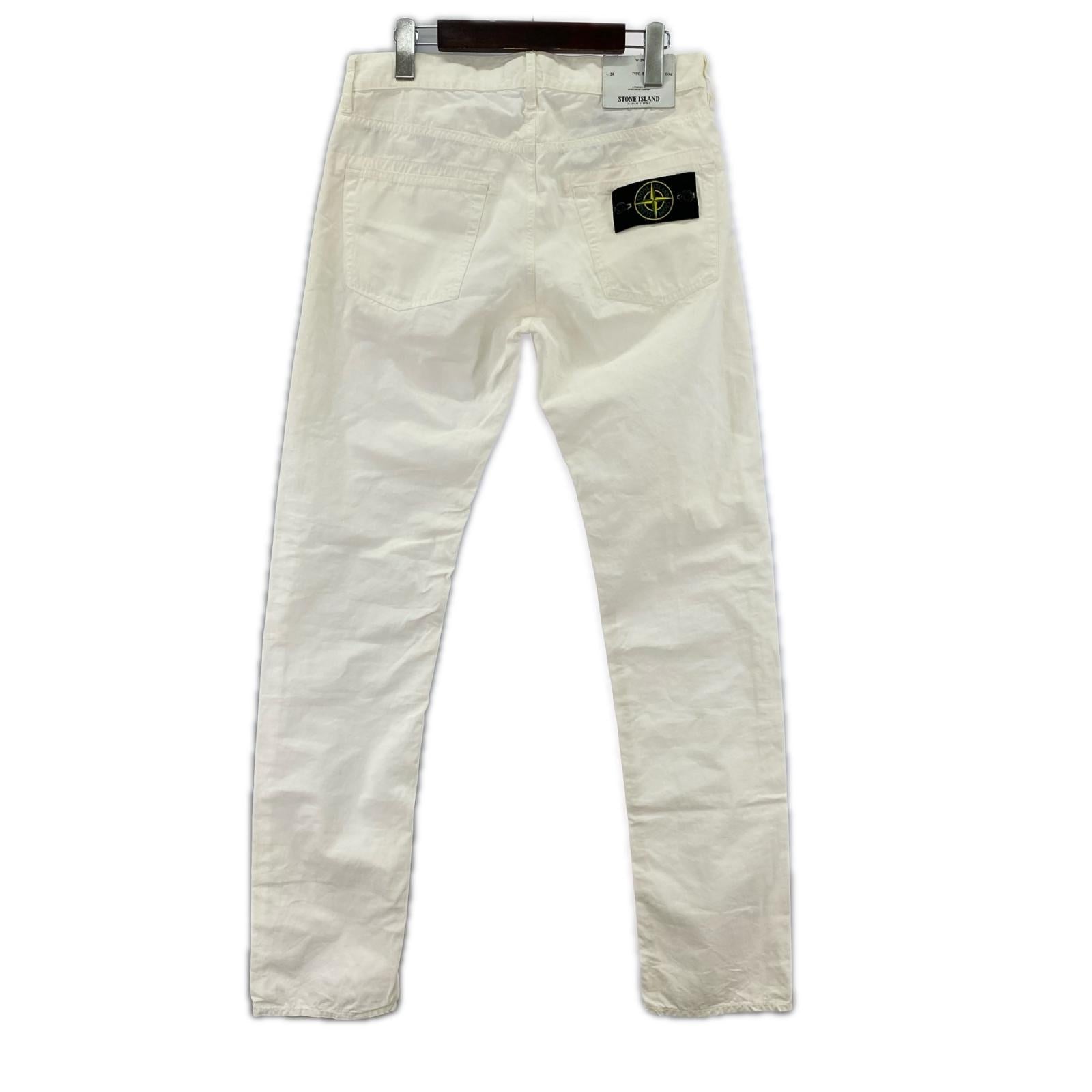 パンツ Slim Pants 白 W31 32 ホワイト