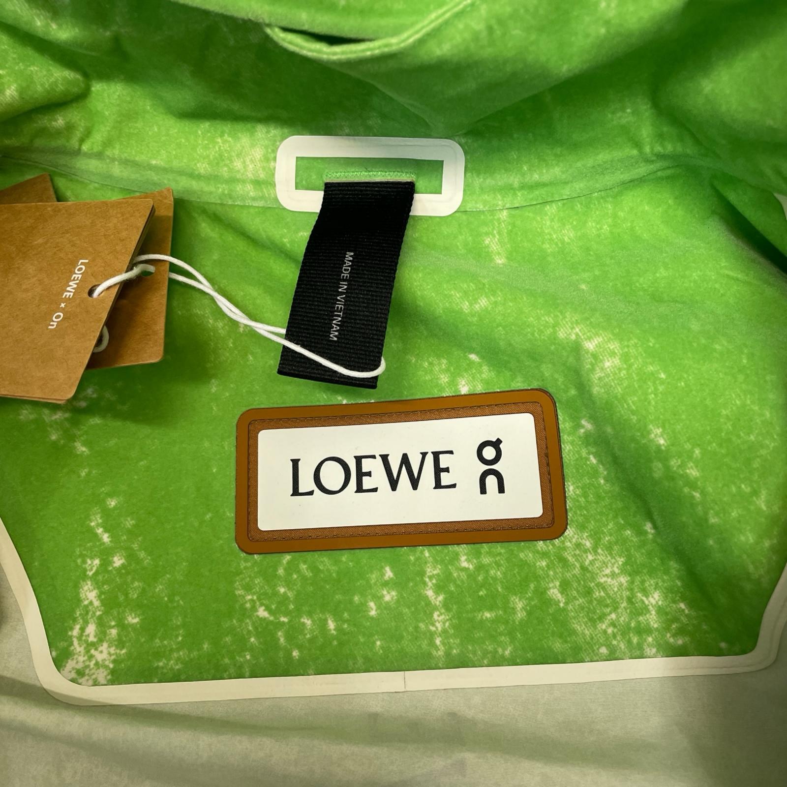 LOEWE×on 25AW Flocked Technical shell Jacket S H929Y02X15