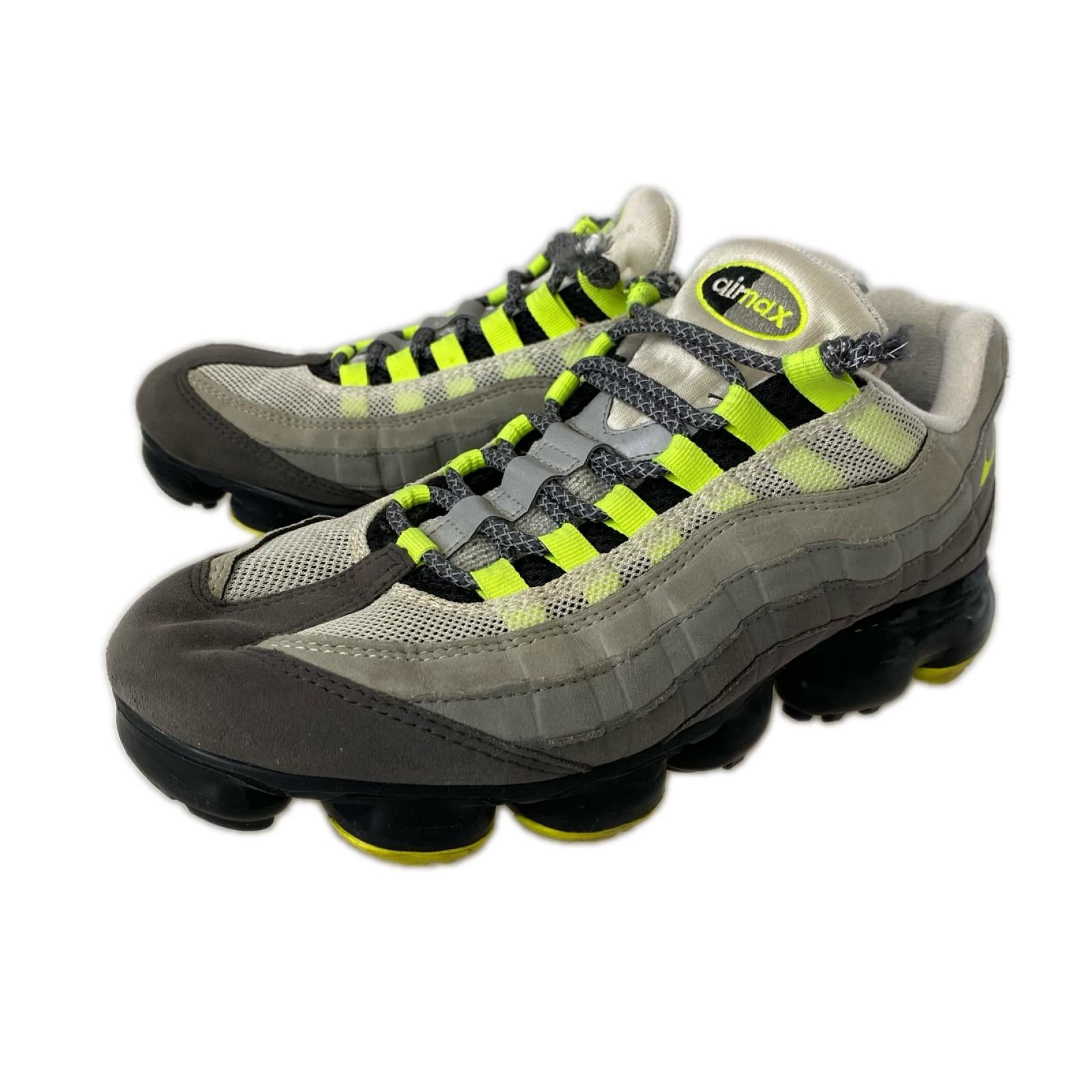 スニーカー AIR VAPORMAX 95 Neon （27cm） AJ7292-001 27cm (US9 UK8 1/2 EU44) グレー