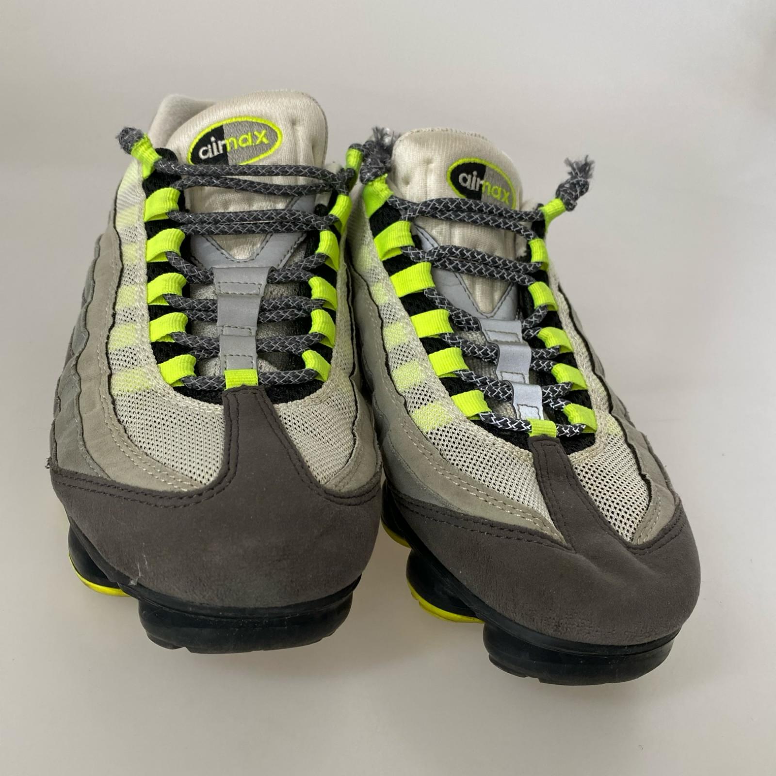 スニーカー AIR VAPORMAX 95 Neon （27cm） AJ7292-001 27cm (US9 UK8 1/2 EU44) グレー