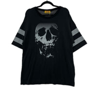 半袖Ｔシャツ SKULL BERRYオーバーサイズ5分袖Tシャツ(F)黒 ブラック